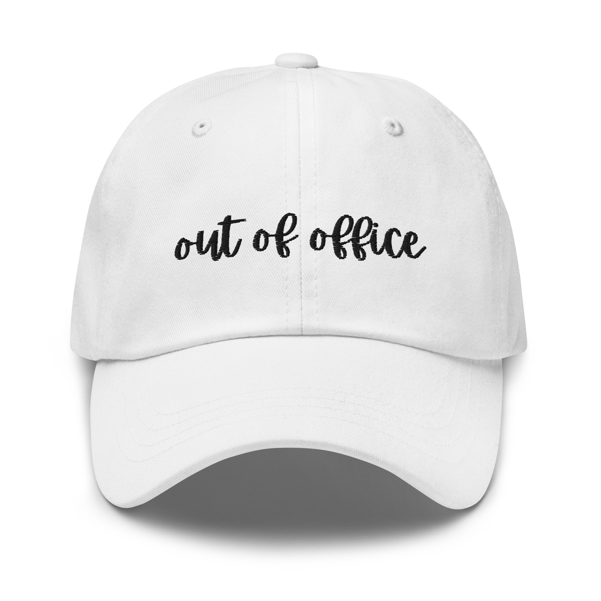 Out of Office Embroidered Dad Hat - The Kindness Cause