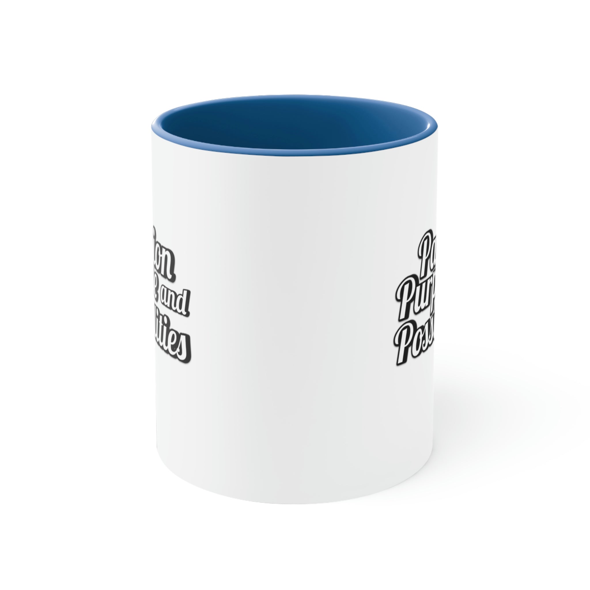 Passion Purpose and Possibilities Accent 11oz Coffee Mug - The Kindness Cause