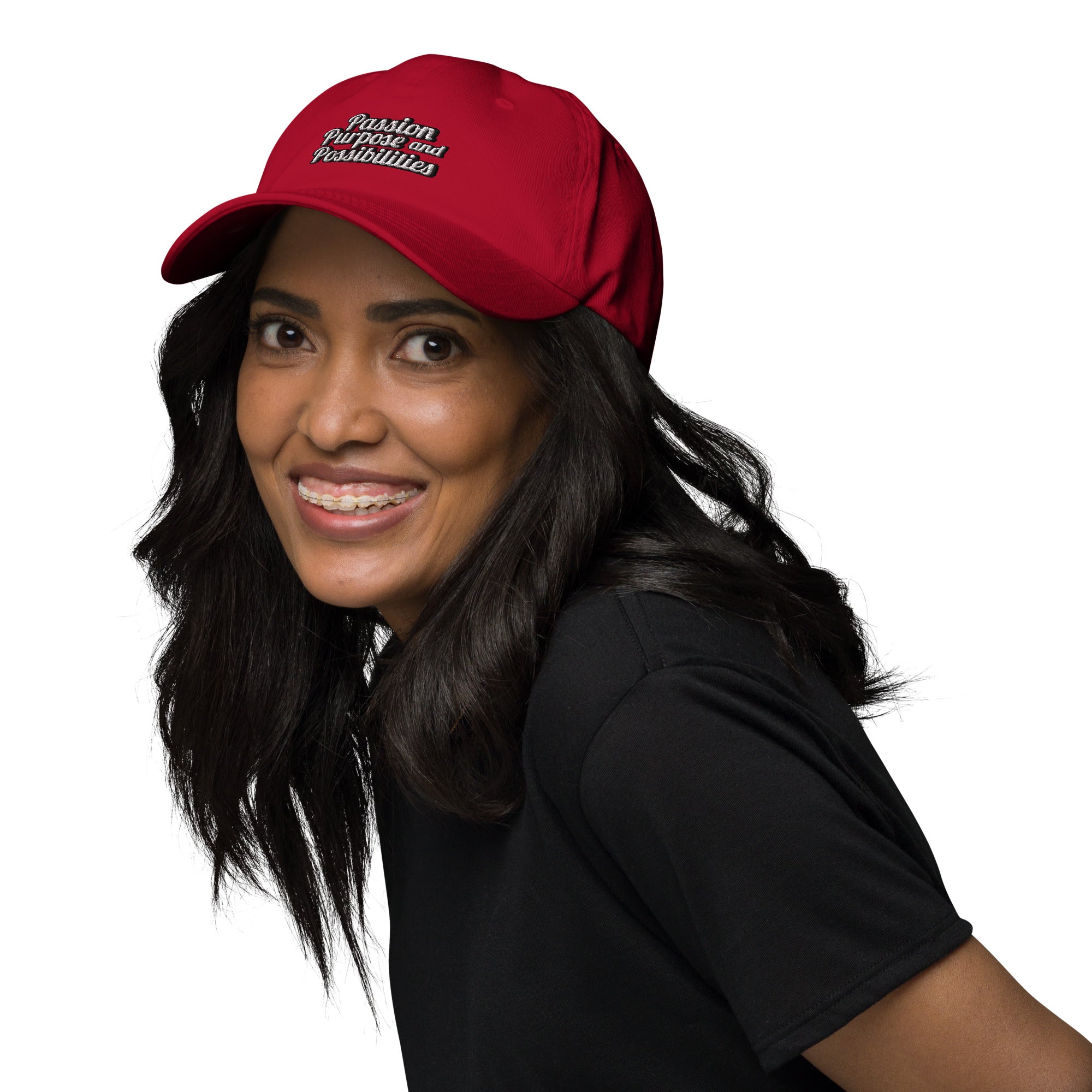 Passion Purpose and Possibilities Embroidered Dad Hat - The Kindness Cause