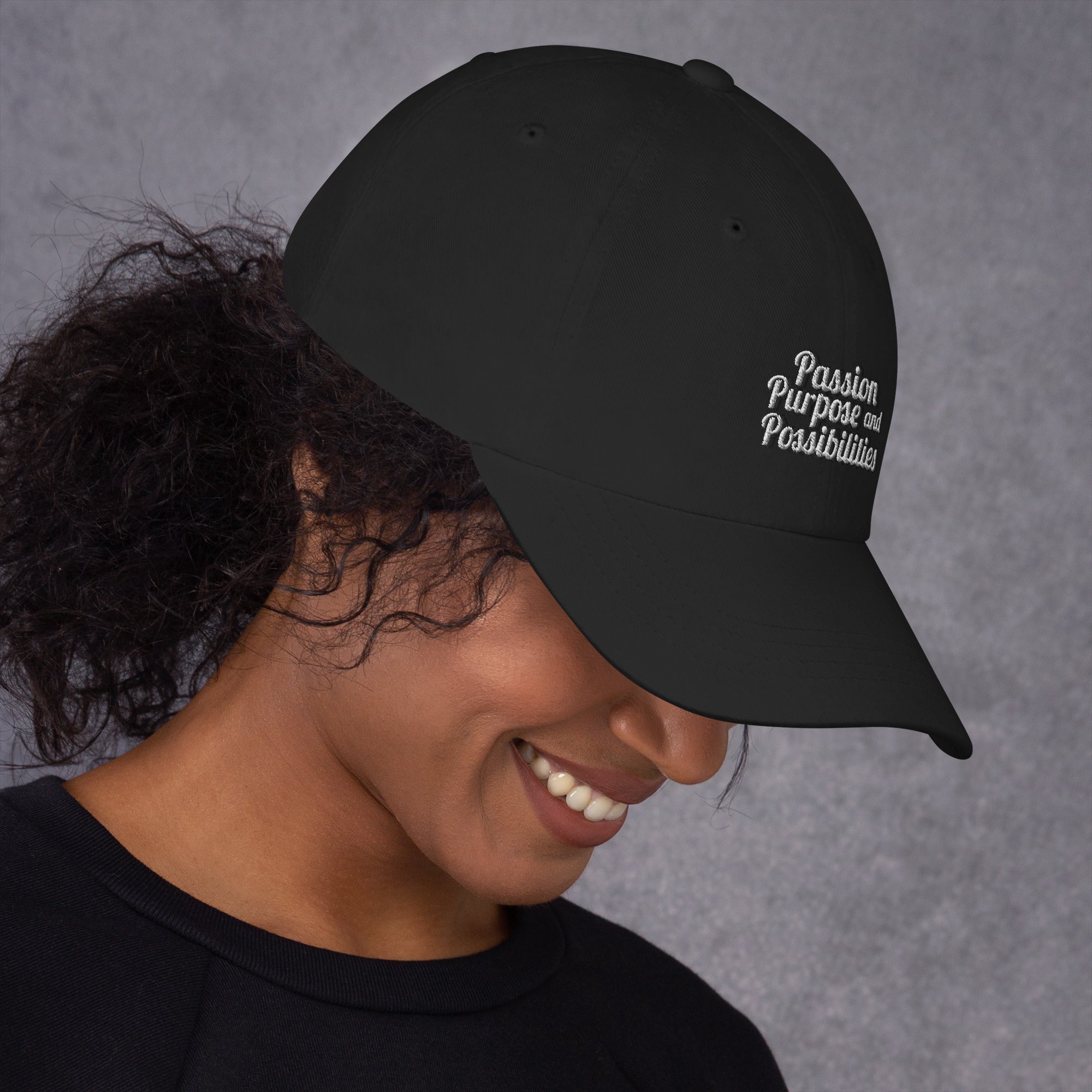 Passion Purpose and Possibilities Embroidered Dad Hat - The Kindness Cause
