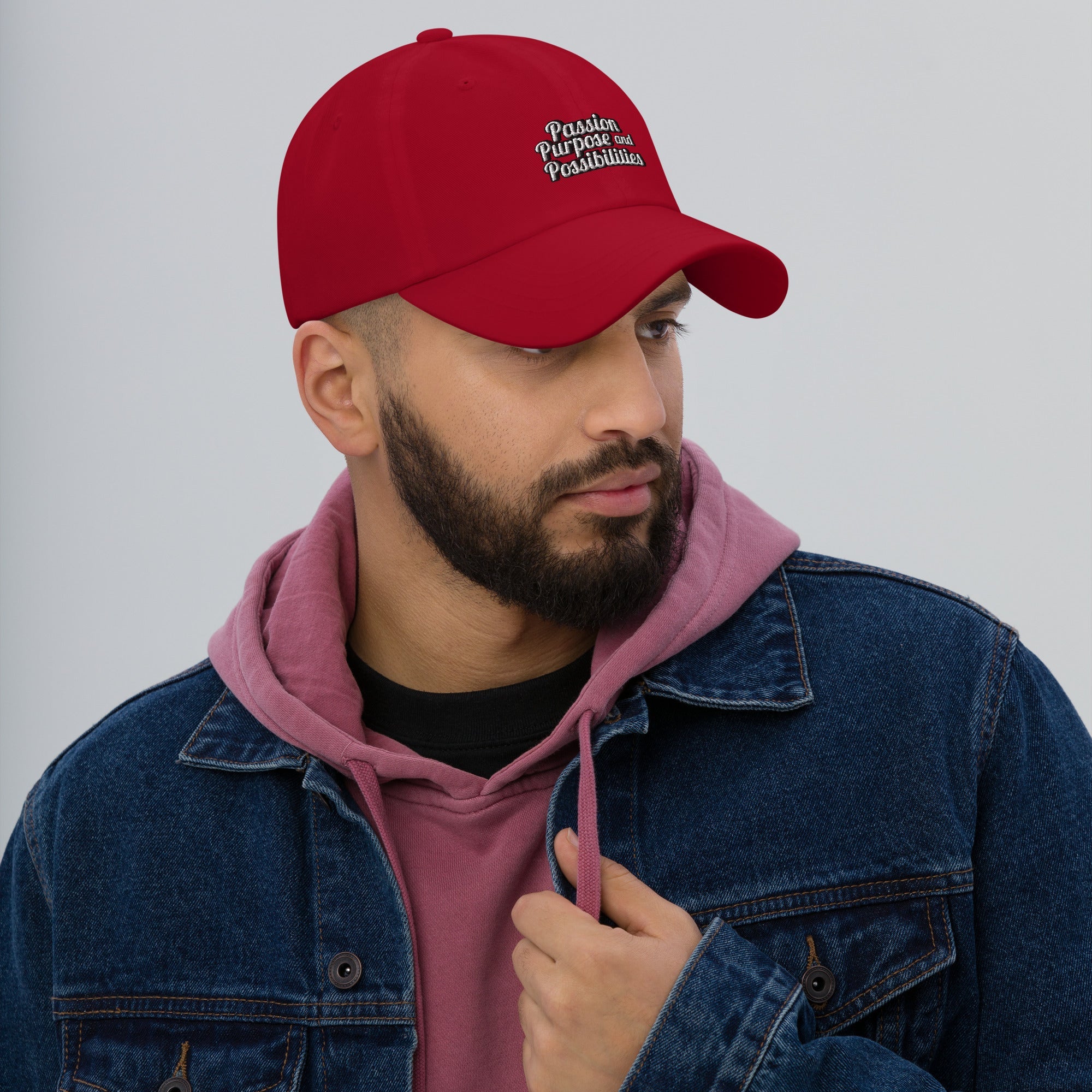 Passion Purpose and Possibilities Embroidered Dad Hat - The Kindness Cause