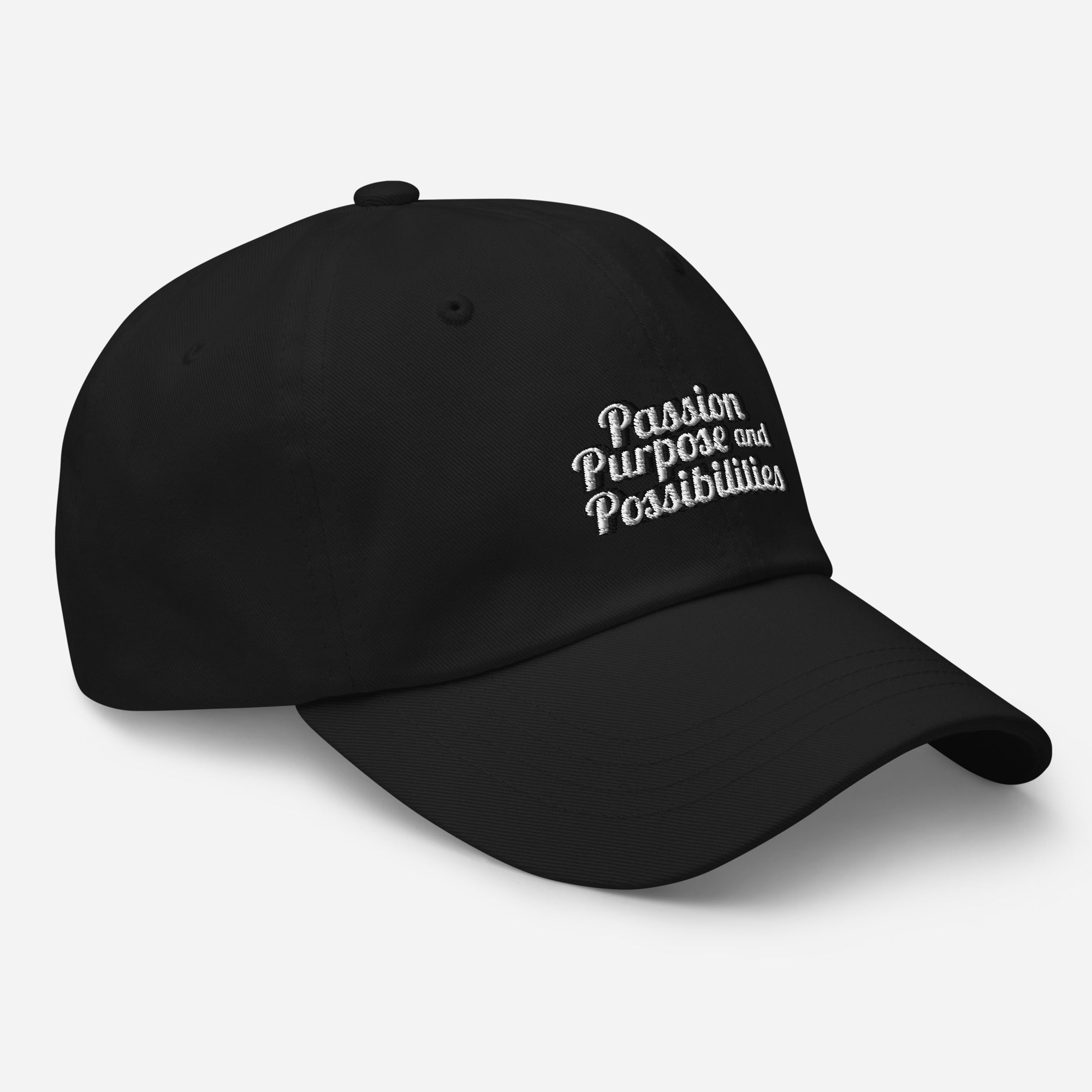 Passion Purpose and Possibilities Embroidered Dad Hat - The Kindness Cause