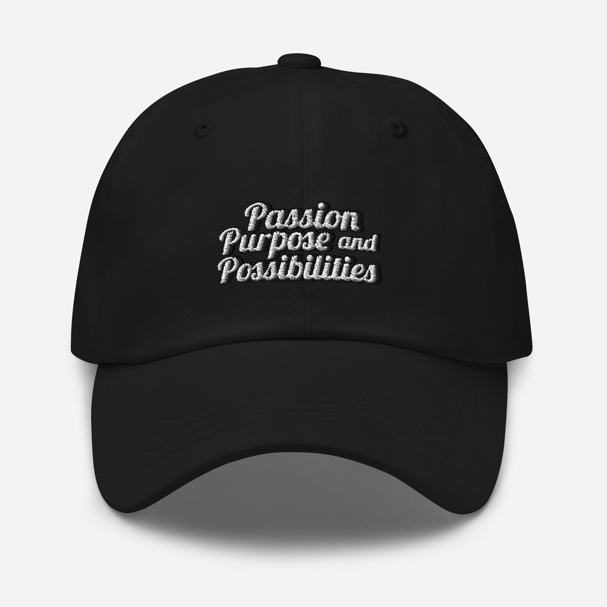 Passion Purpose and Possibilities Embroidered Dad Hat - The Kindness Cause