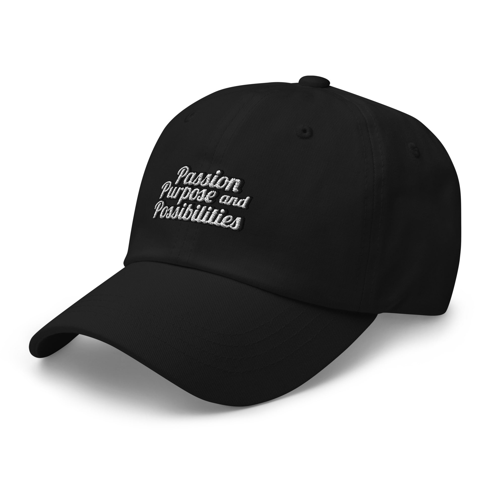 Passion Purpose and Possibilities Embroidered Dad Hat - The Kindness Cause
