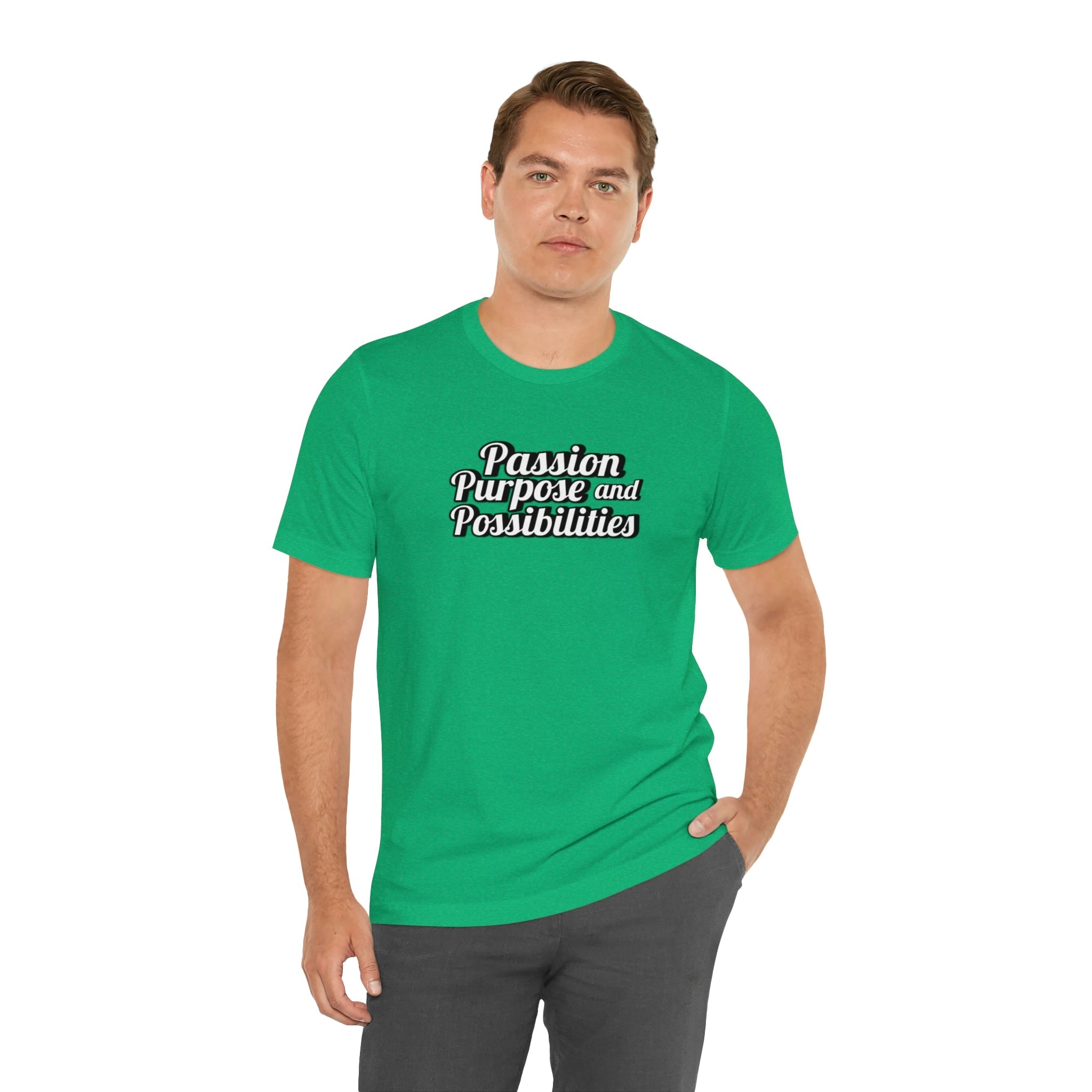 Passion Purpose and Possibilities Podcast Unisex Tee - The Kindness Cause