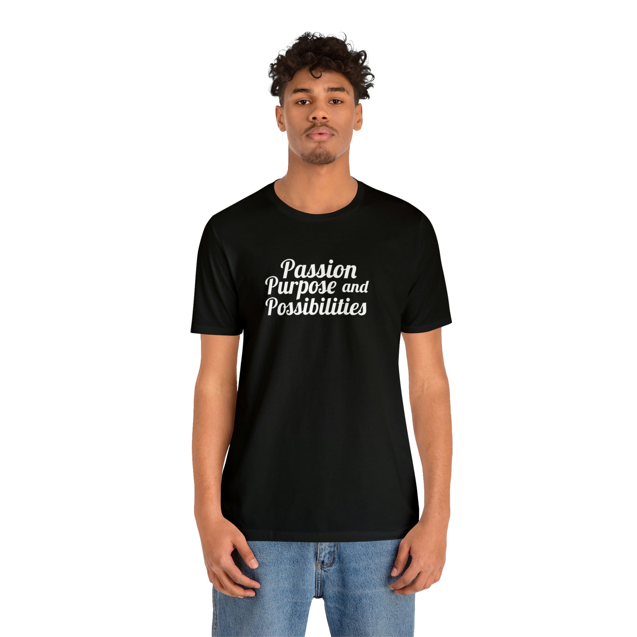 Passion Purpose and Possibilities Podcast Unisex Tee - The Kindness Cause