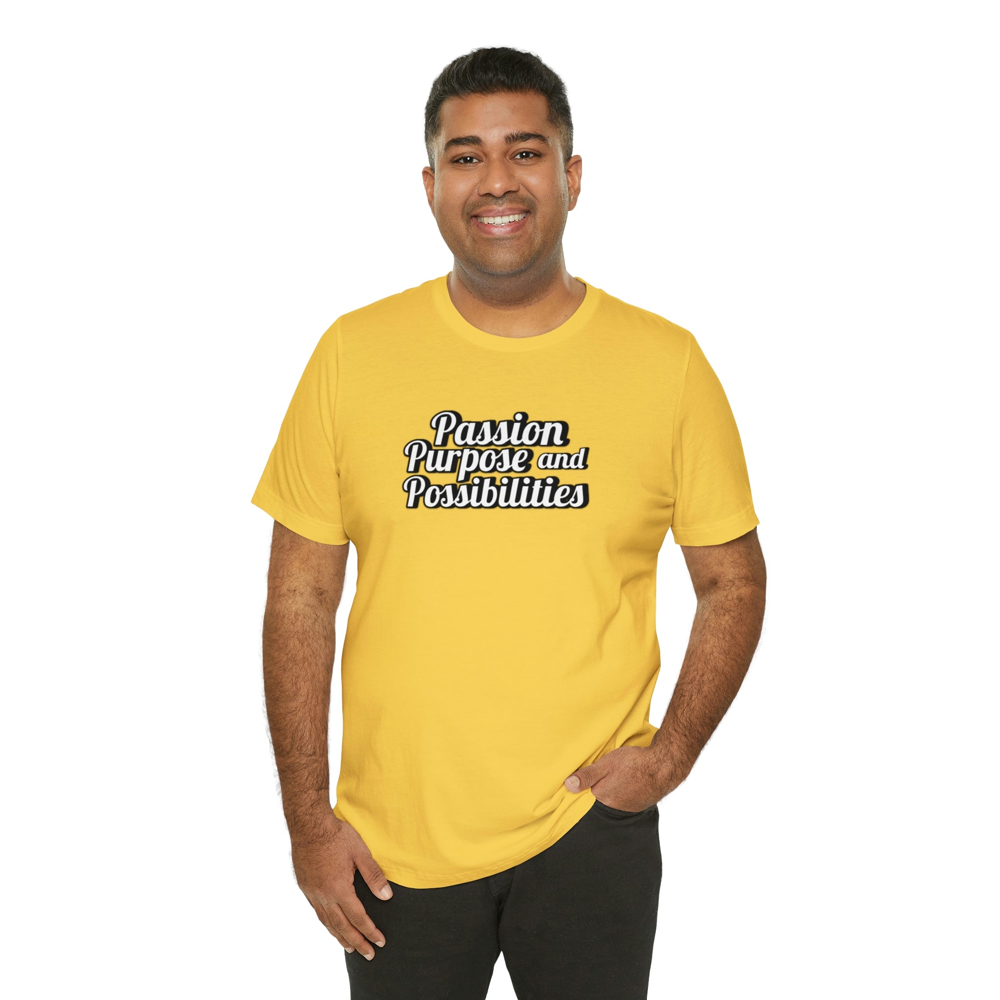 Passion Purpose and Possibilities Podcast Unisex Tee - The Kindness Cause