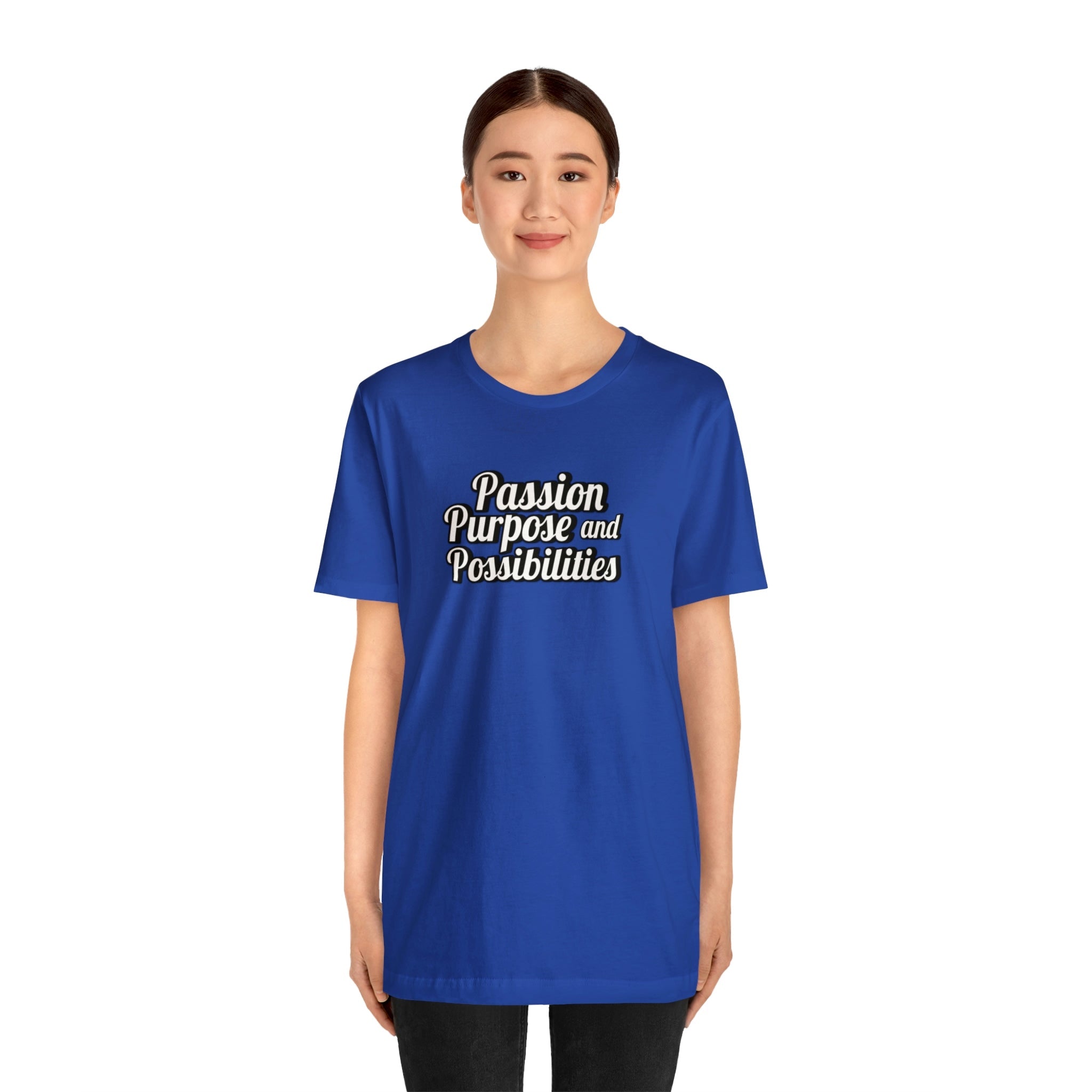Passion Purpose and Possibilities Podcast Unisex Tee - The Kindness Cause