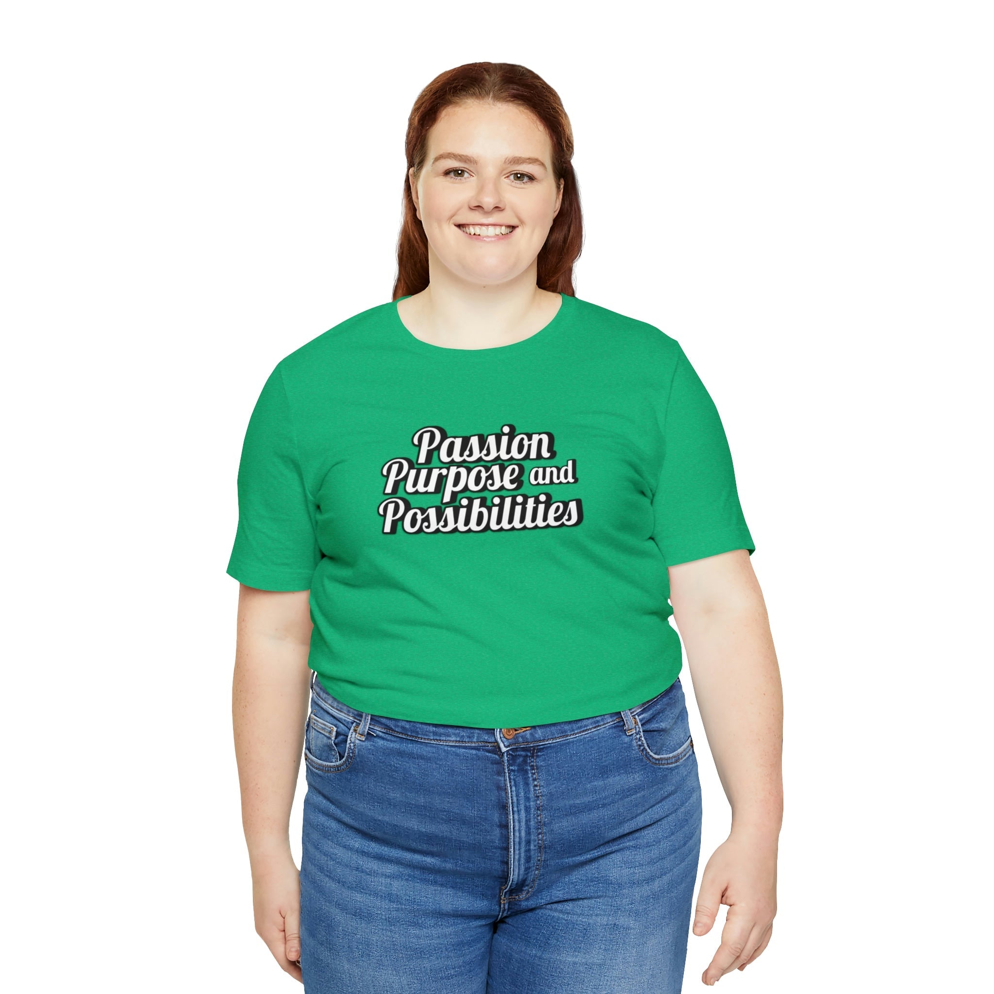 Passion Purpose and Possibilities Podcast Unisex Tee - The Kindness Cause