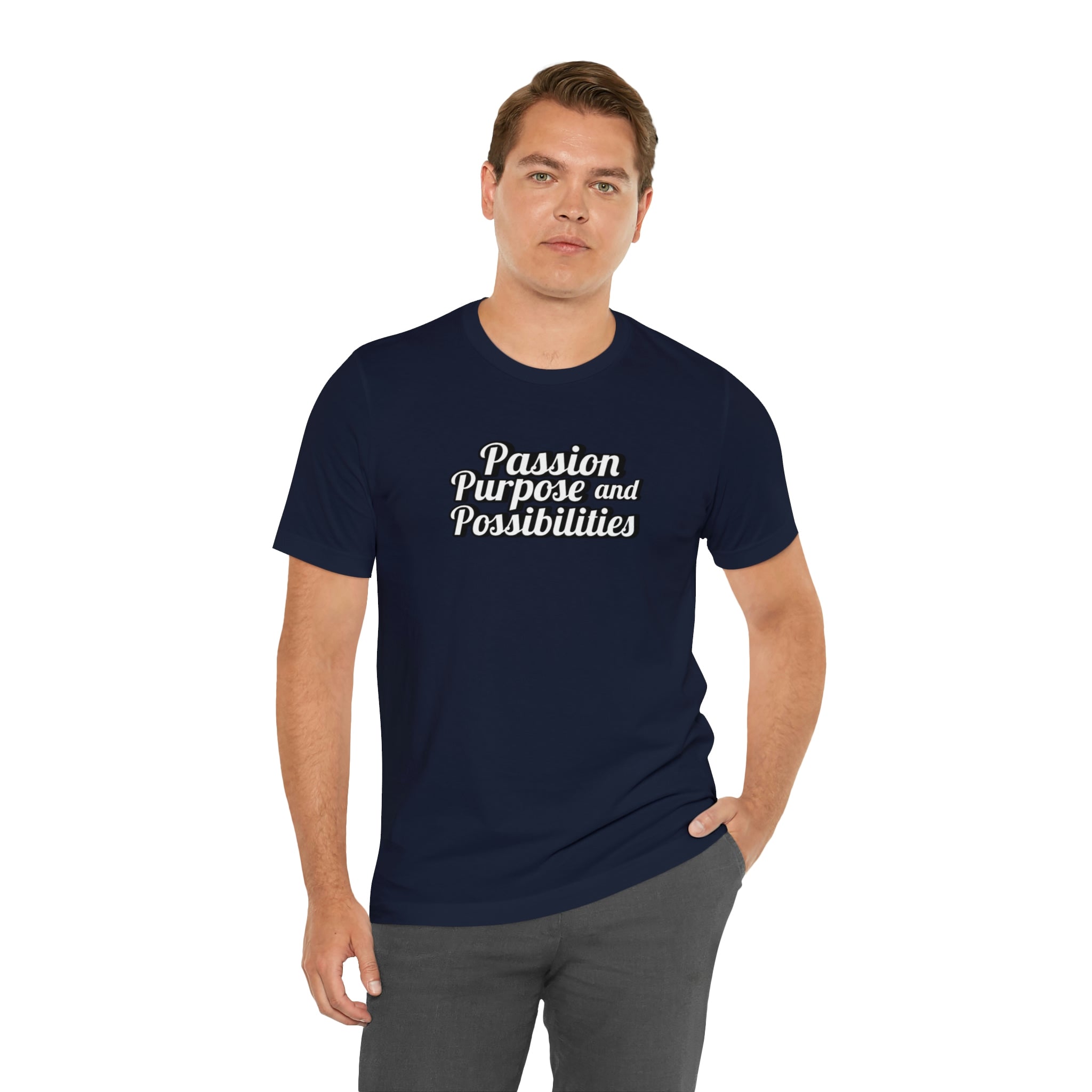 Passion Purpose and Possibilities Podcast Unisex Tee - The Kindness Cause