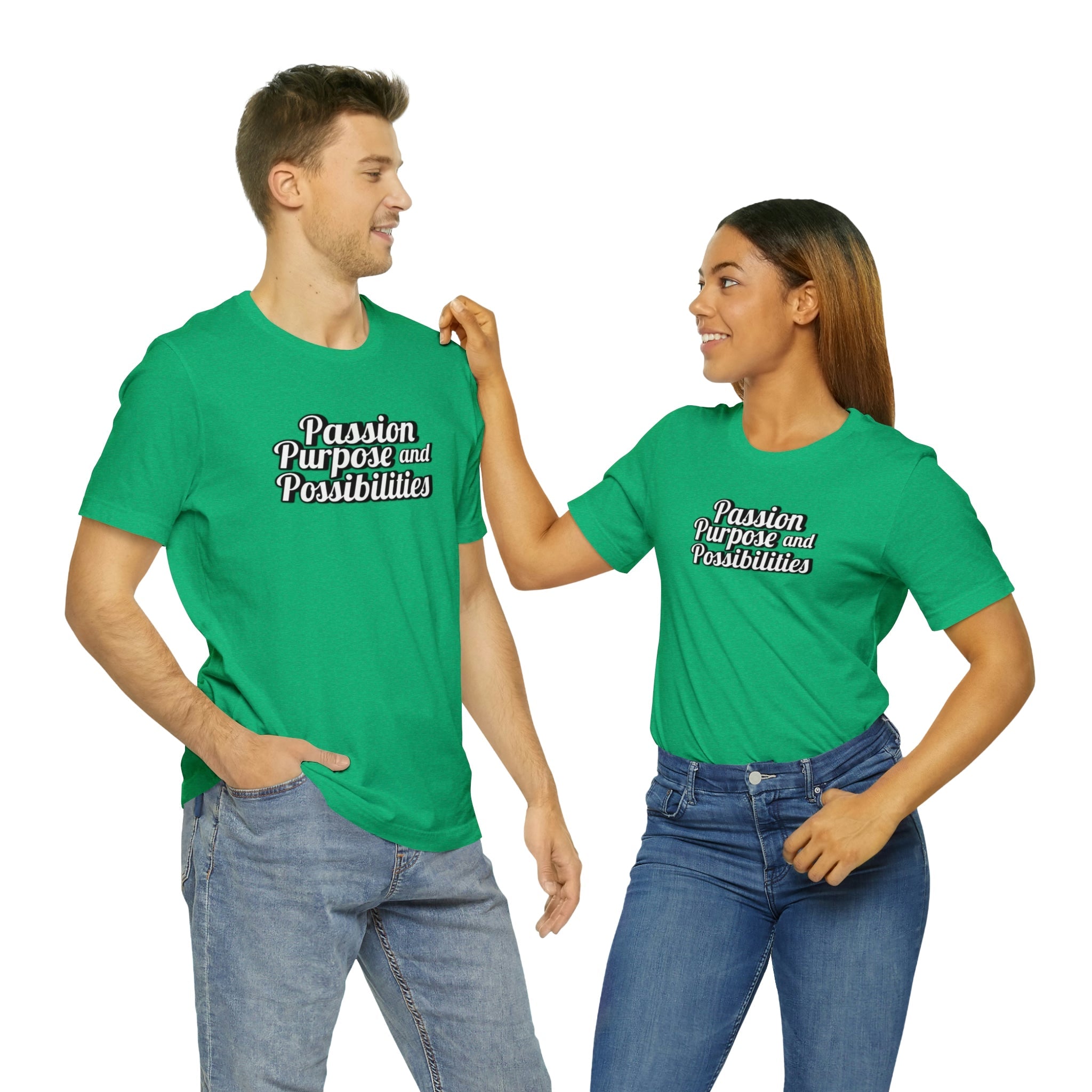 Passion Purpose and Possibilities Podcast Unisex Tee - The Kindness Cause