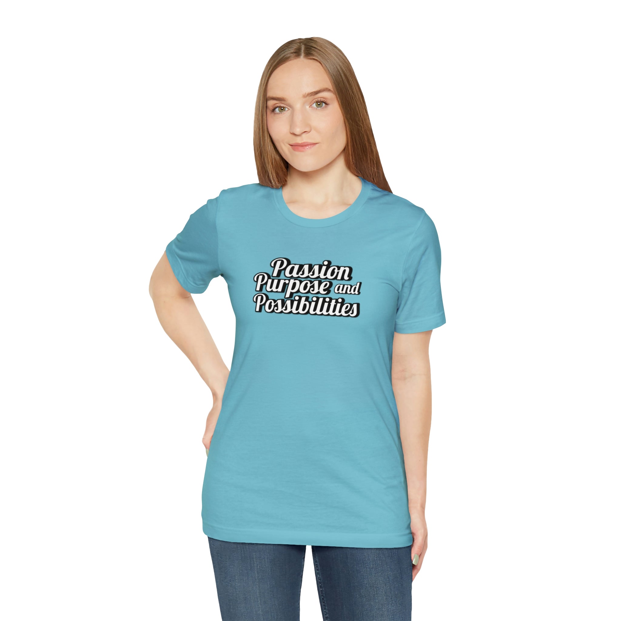 Passion Purpose and Possibilities Podcast Unisex Tee - The Kindness Cause