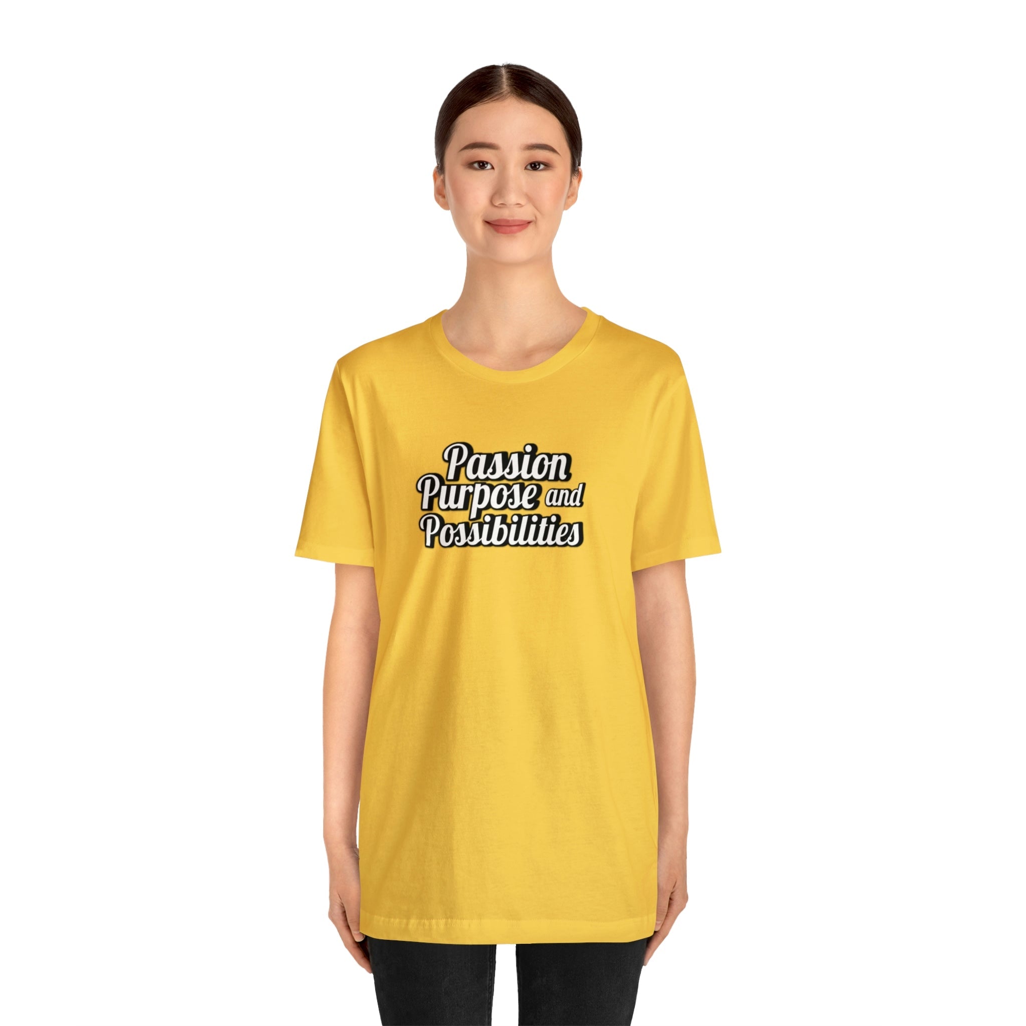 Passion Purpose and Possibilities Podcast Unisex Tee - The Kindness Cause