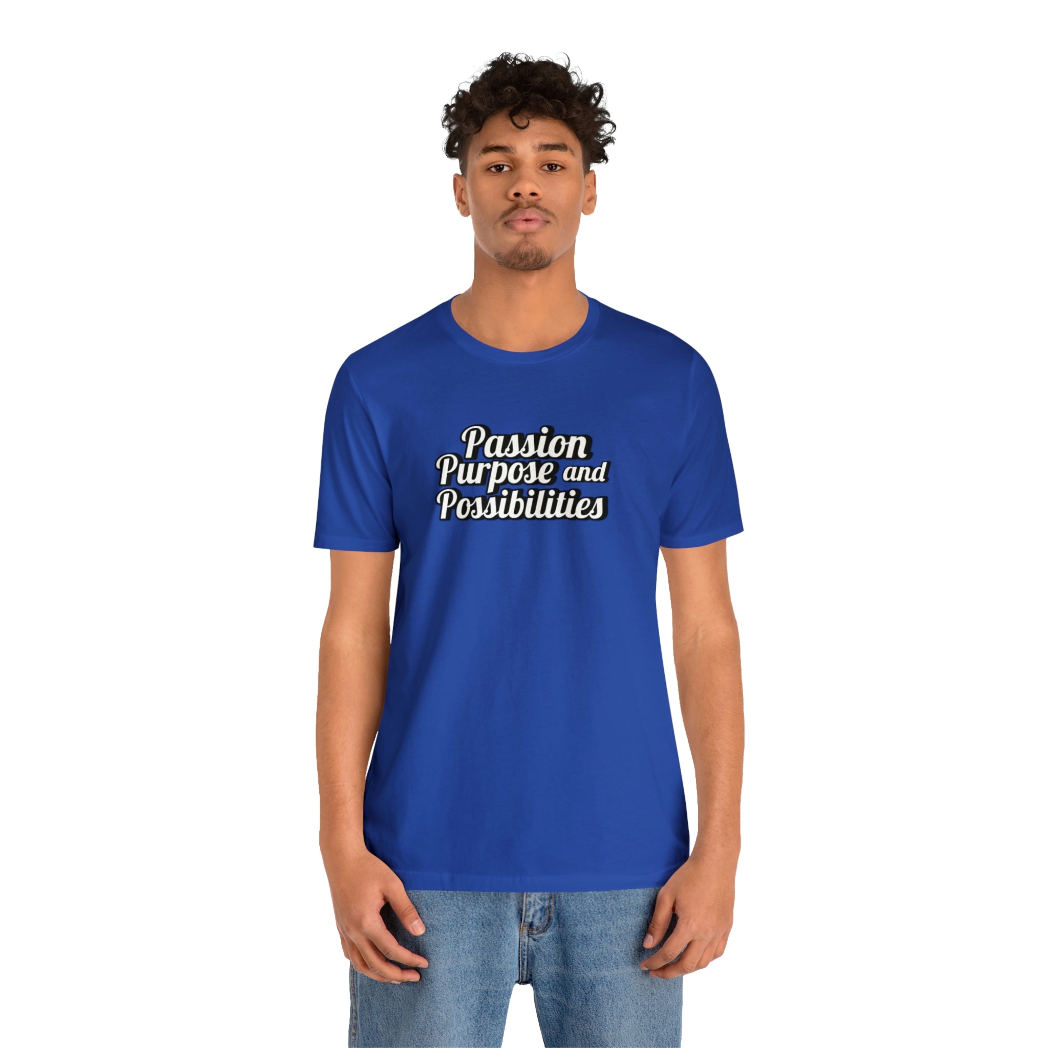 Passion Purpose and Possibilities Podcast Unisex Tee - The Kindness Cause