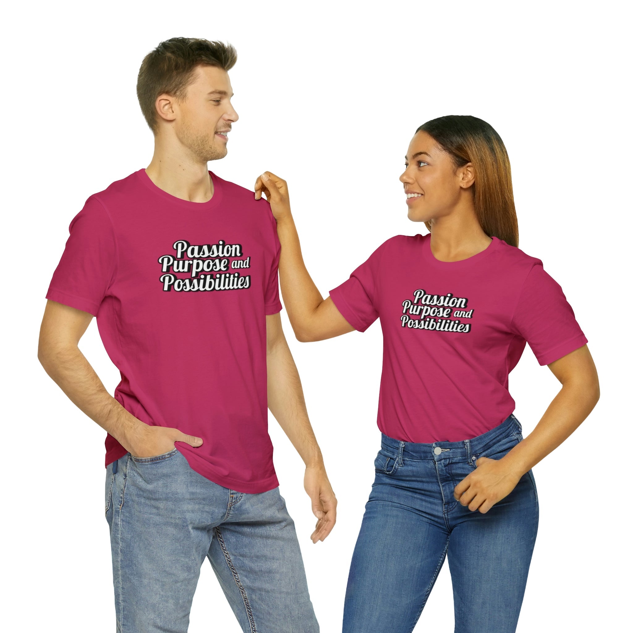 Passion Purpose and Possibilities Podcast Unisex Tee - The Kindness Cause