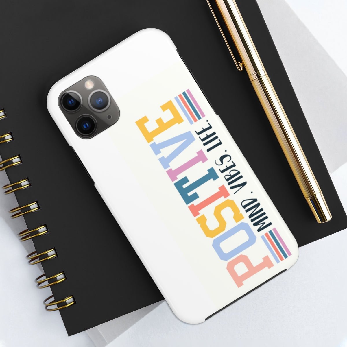 Positive Mind Vibes Life Case Mate Tough Phone Cases - The Kindness Cause