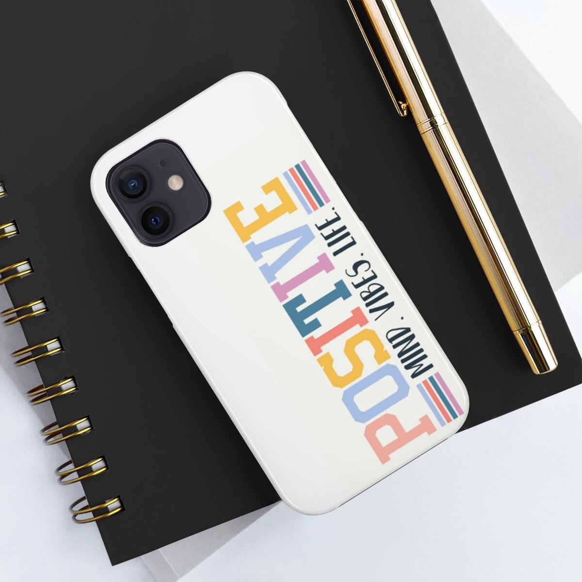 Positive Mind Vibes Life Case Mate Tough Phone Cases - The Kindness Cause