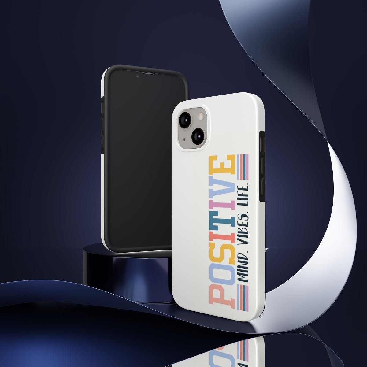 Positive Mind Vibes Life Case Mate Tough Phone Cases - The Kindness Cause