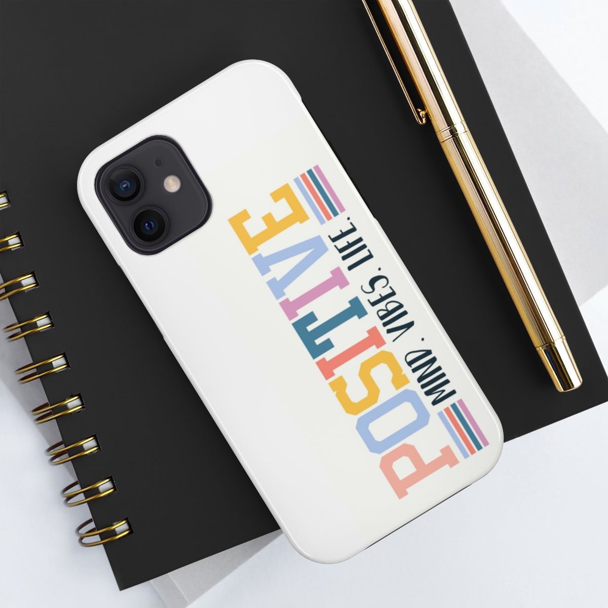 Positive Mind Vibes Life Case Mate Tough Phone Cases - The Kindness Cause