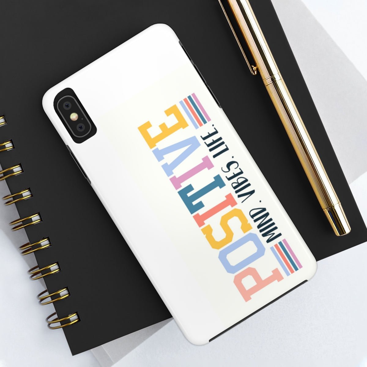Positive Mind Vibes Life Case Mate Tough Phone Cases - The Kindness Cause