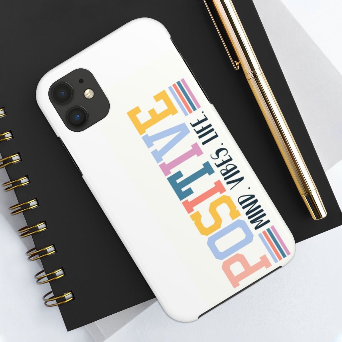 Positive Mind Vibes Life Case Mate Tough Phone Cases - The Kindness Cause