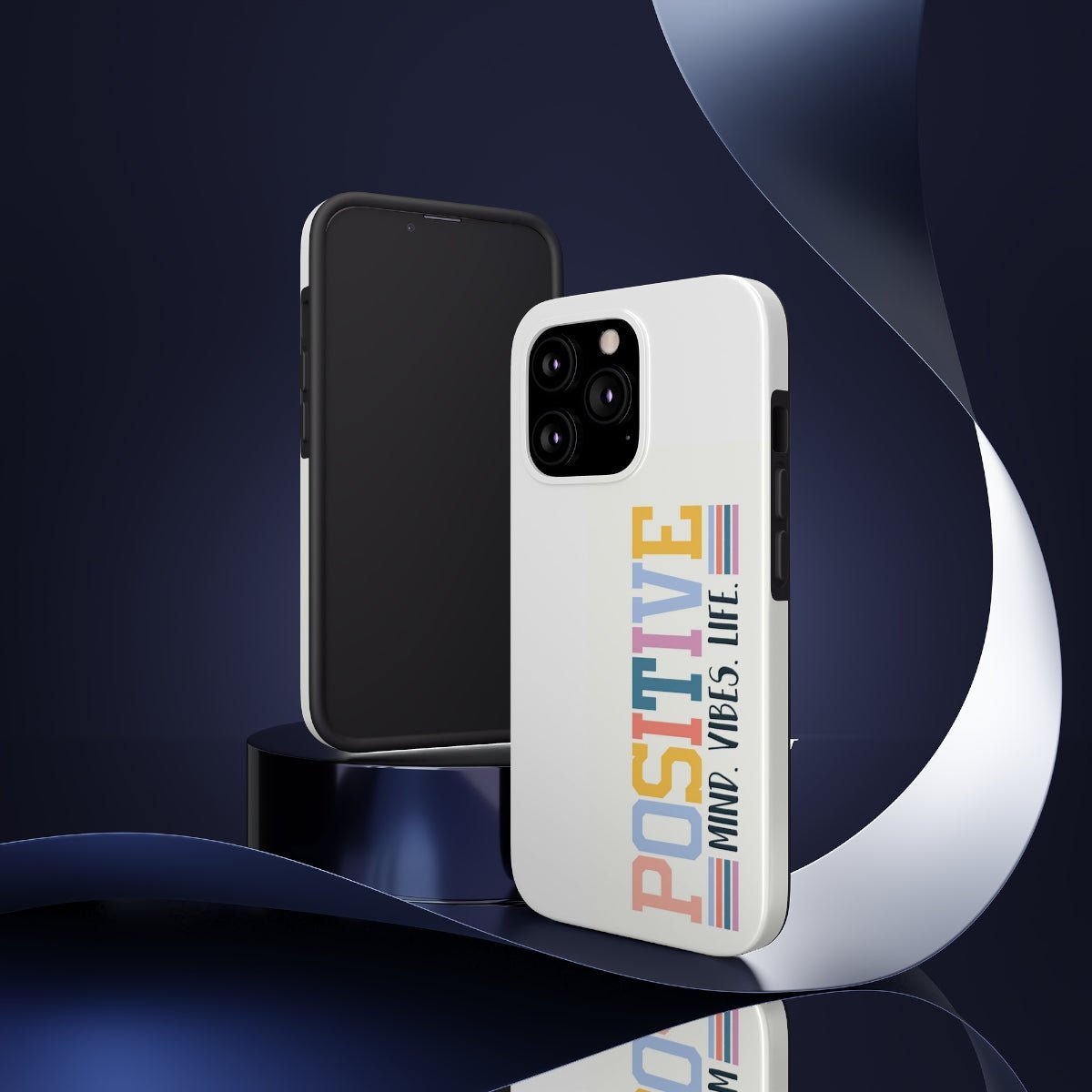 Positive Mind Vibes Life Case Mate Tough Phone Cases - The Kindness Cause