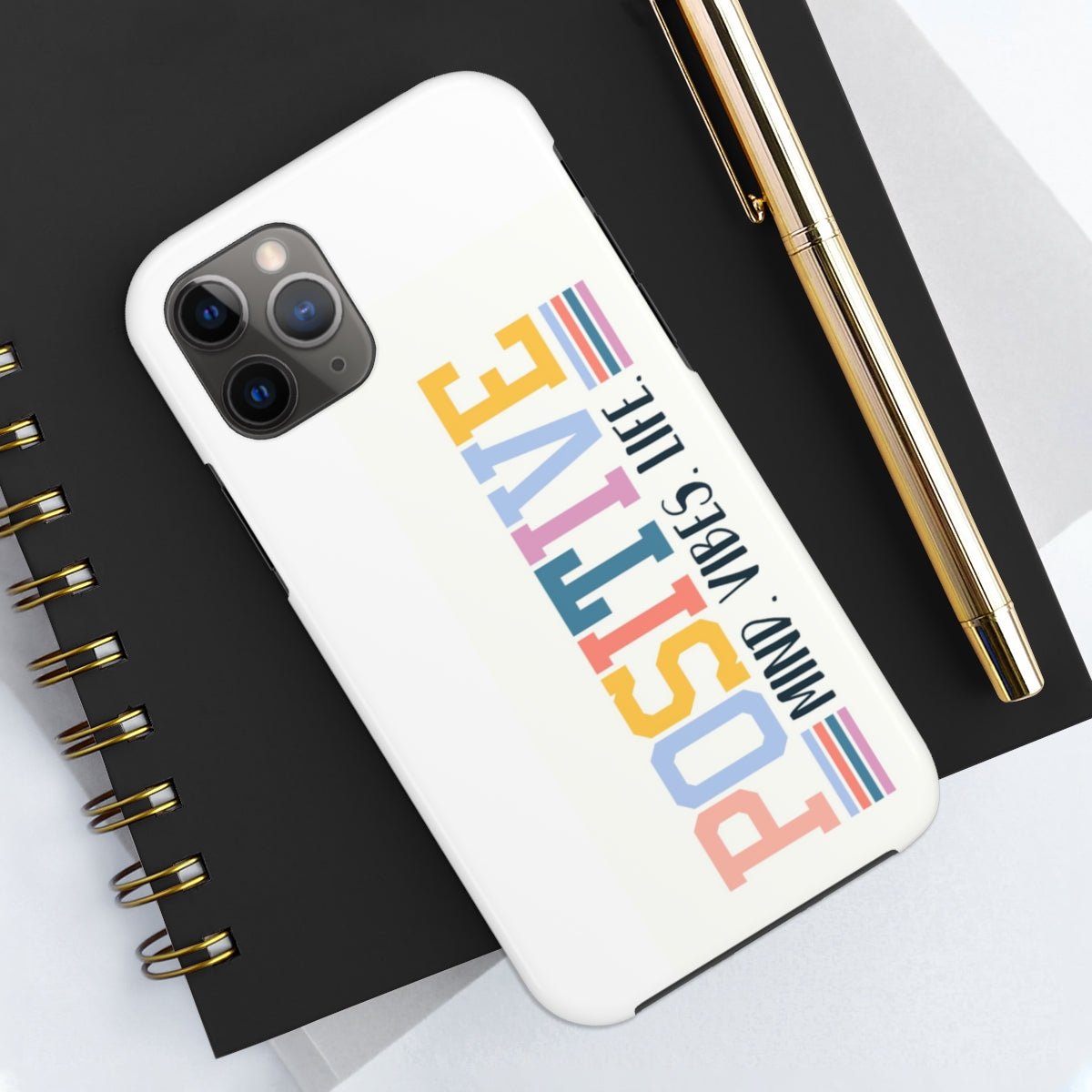 Positive Mind Vibes Life Case Mate Tough Phone Cases - The Kindness Cause