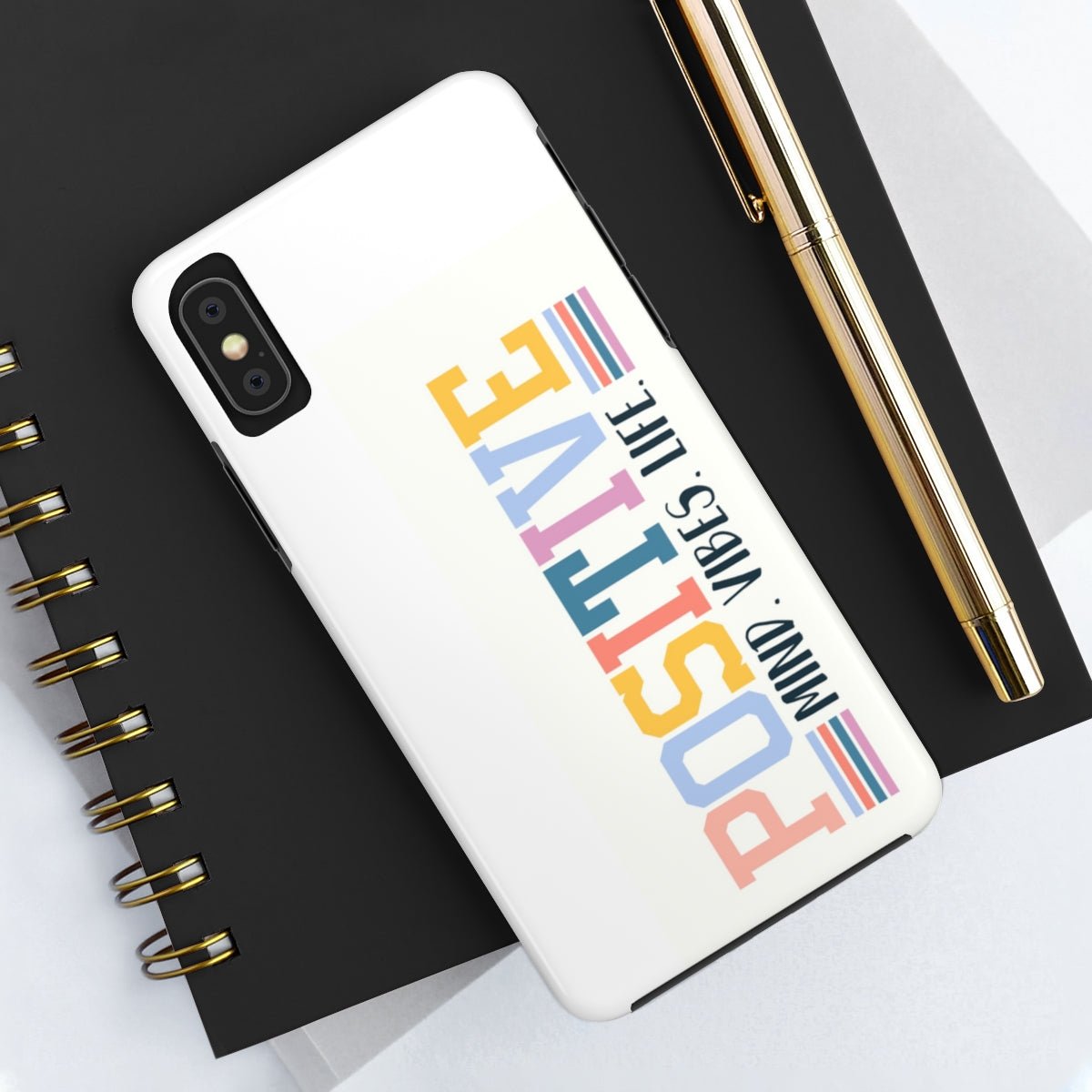 Positive Mind Vibes Life Case Mate Tough Phone Cases - The Kindness Cause