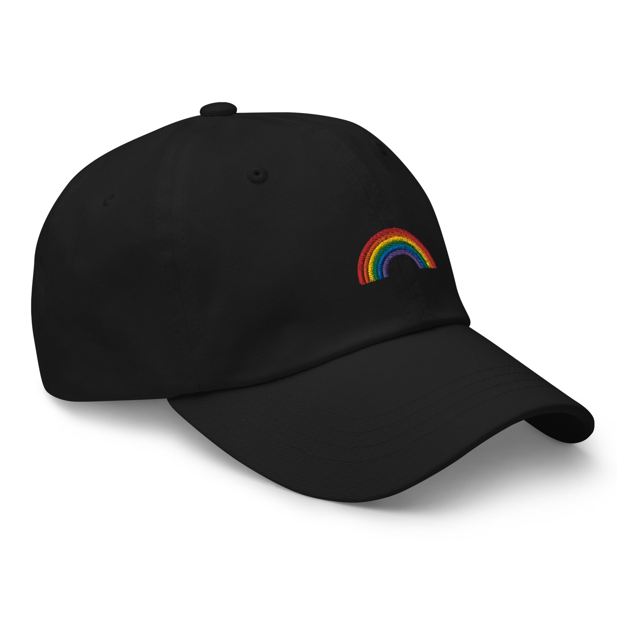 Pride Rainbow Embroidered Dad Hat - The Kindness Cause
