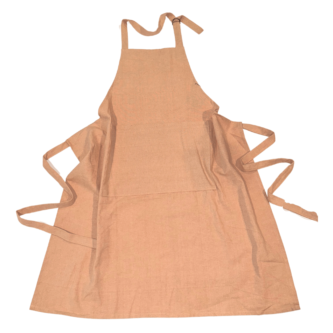 Refugee Made Cotton Canvas Full Apron With Front Pocket - The Kindness Cause