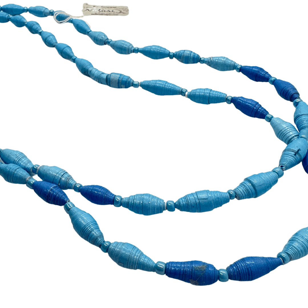 Refugee Made Paper Bead Necklaces - The Kindness Cause
