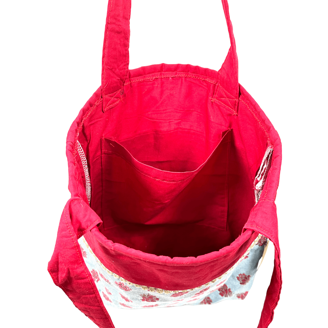 Refugee Made Reusable Tote Bag - The Kindness Cause