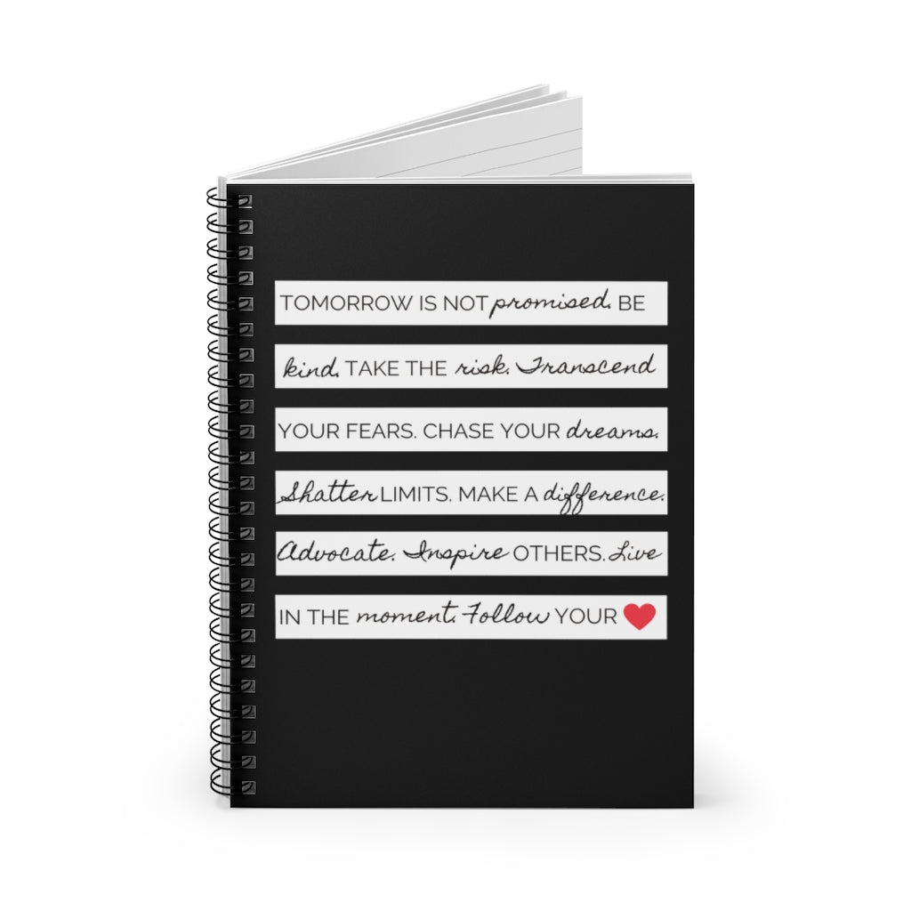 Rules to Live By Spiral Notebook - The Kindness Cause