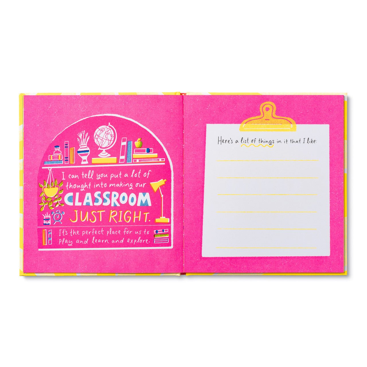 Teacher, I Made You a Book - Activity Gift Book - The Kindness Cause