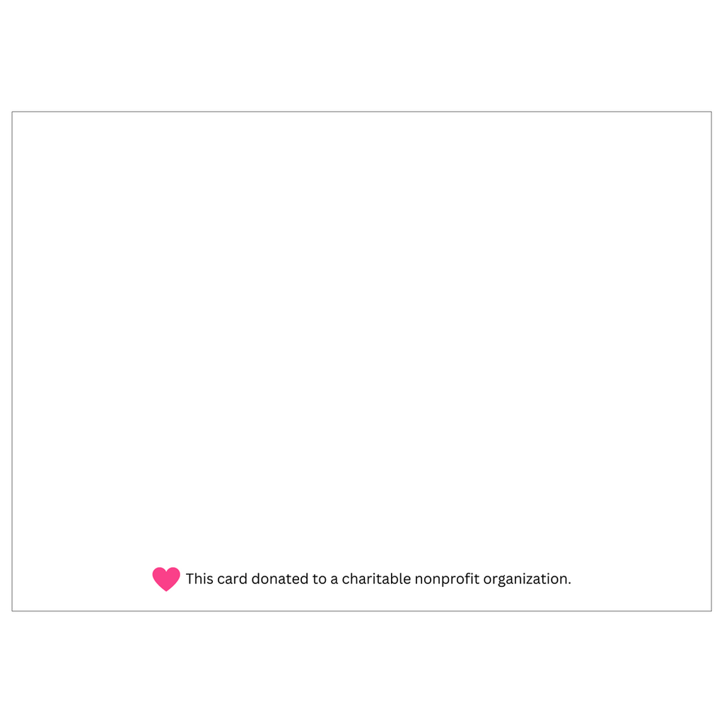 Thank You Set of 10 Flat Notecards with Envelopes - The Kindness Cause