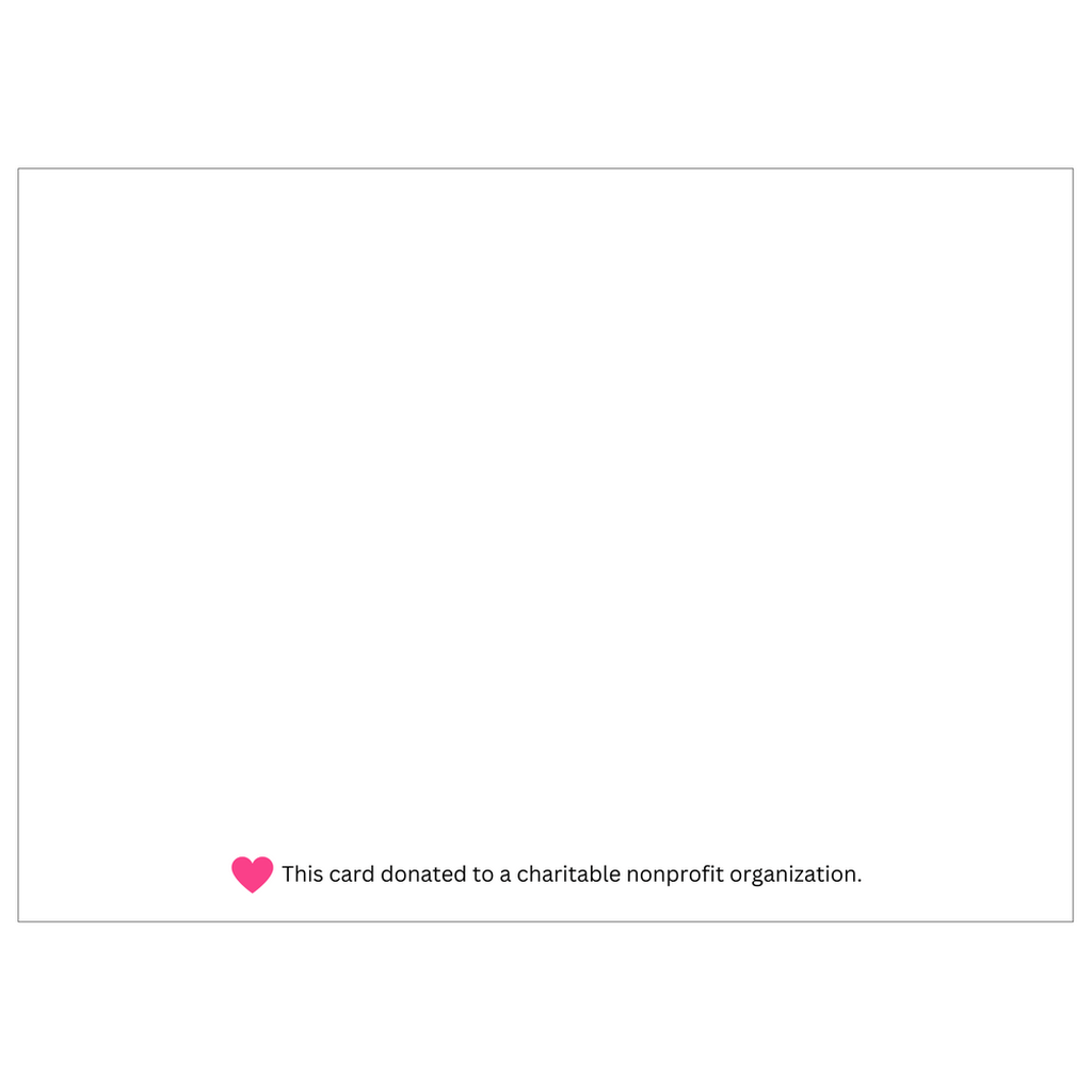 Thank You Set of 10 Flat Notecards with Envelopes - The Kindness Cause