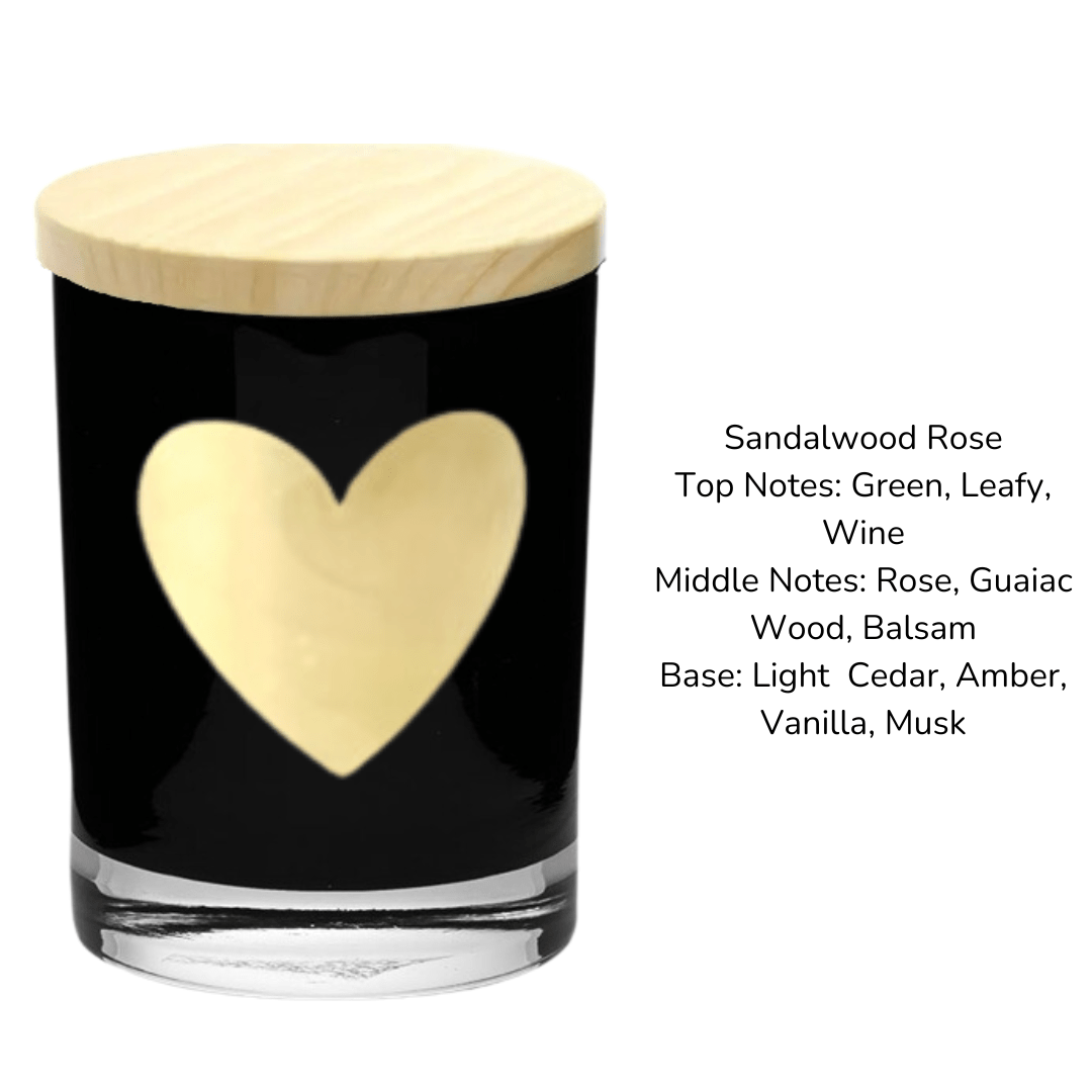 The Kindness Candle - Sandalwood Rose 7.5 oz Candle - The Kindness Cause