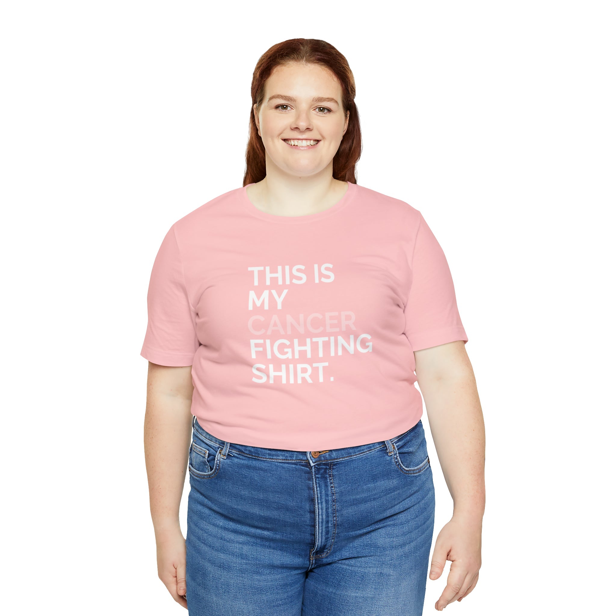 This is My Cancer Fighting Shirt Unisex Jersey Short Sleeve Tee - The Kindness Cause
