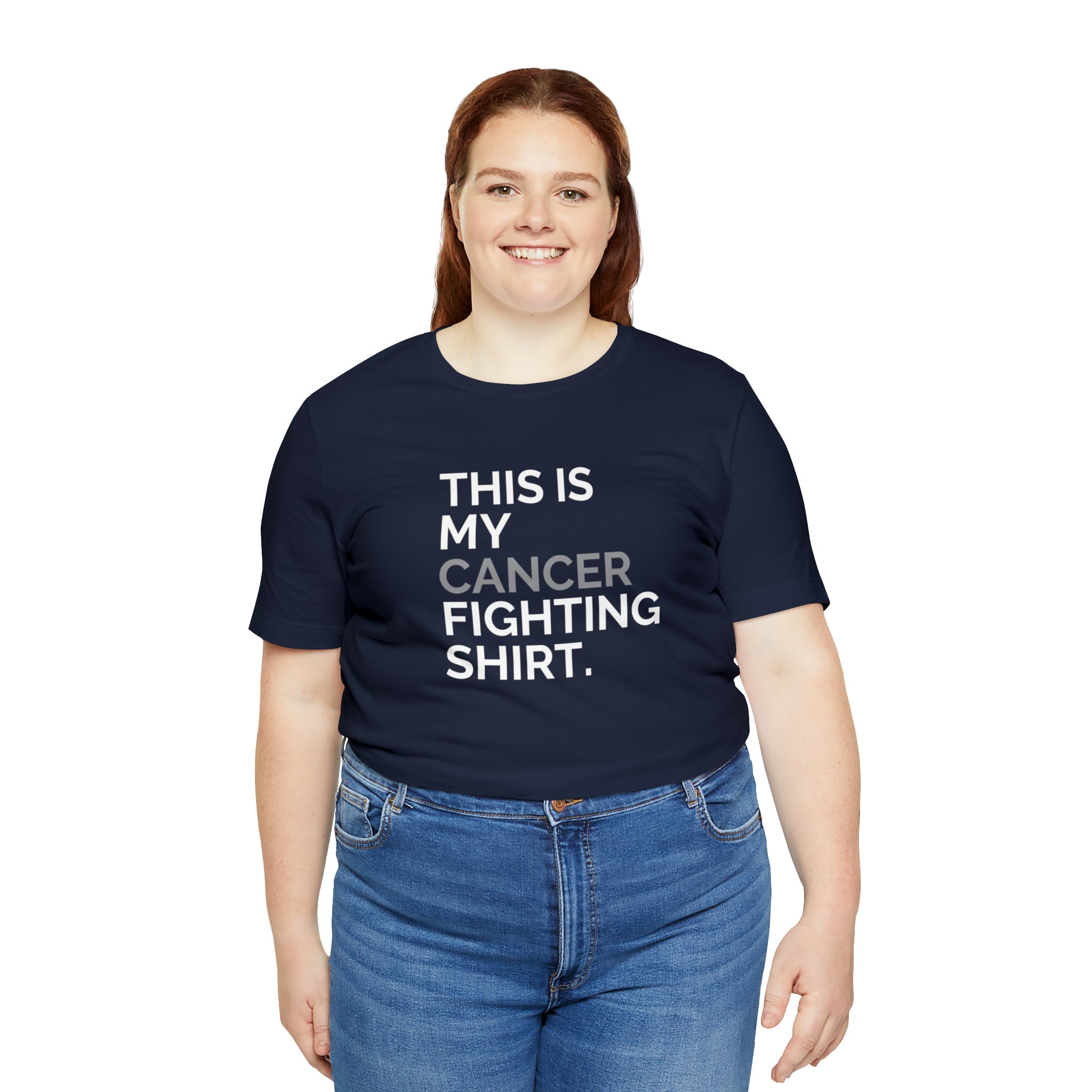 This is My Cancer Fighting Shirt Unisex Jersey Short Sleeve Tee - The Kindness Cause