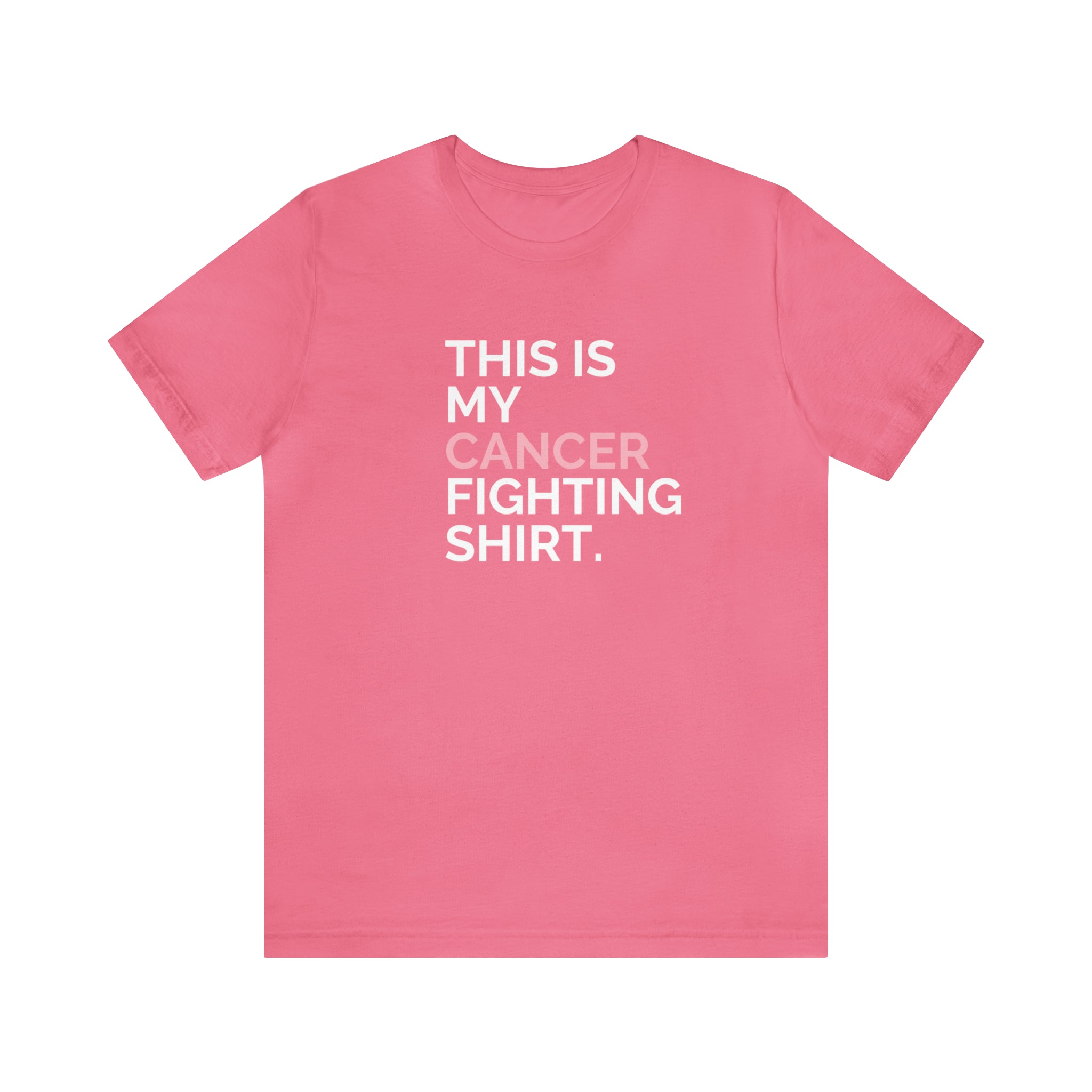 This is My Cancer Fighting Shirt Unisex Jersey Short Sleeve Tee - The Kindness Cause
