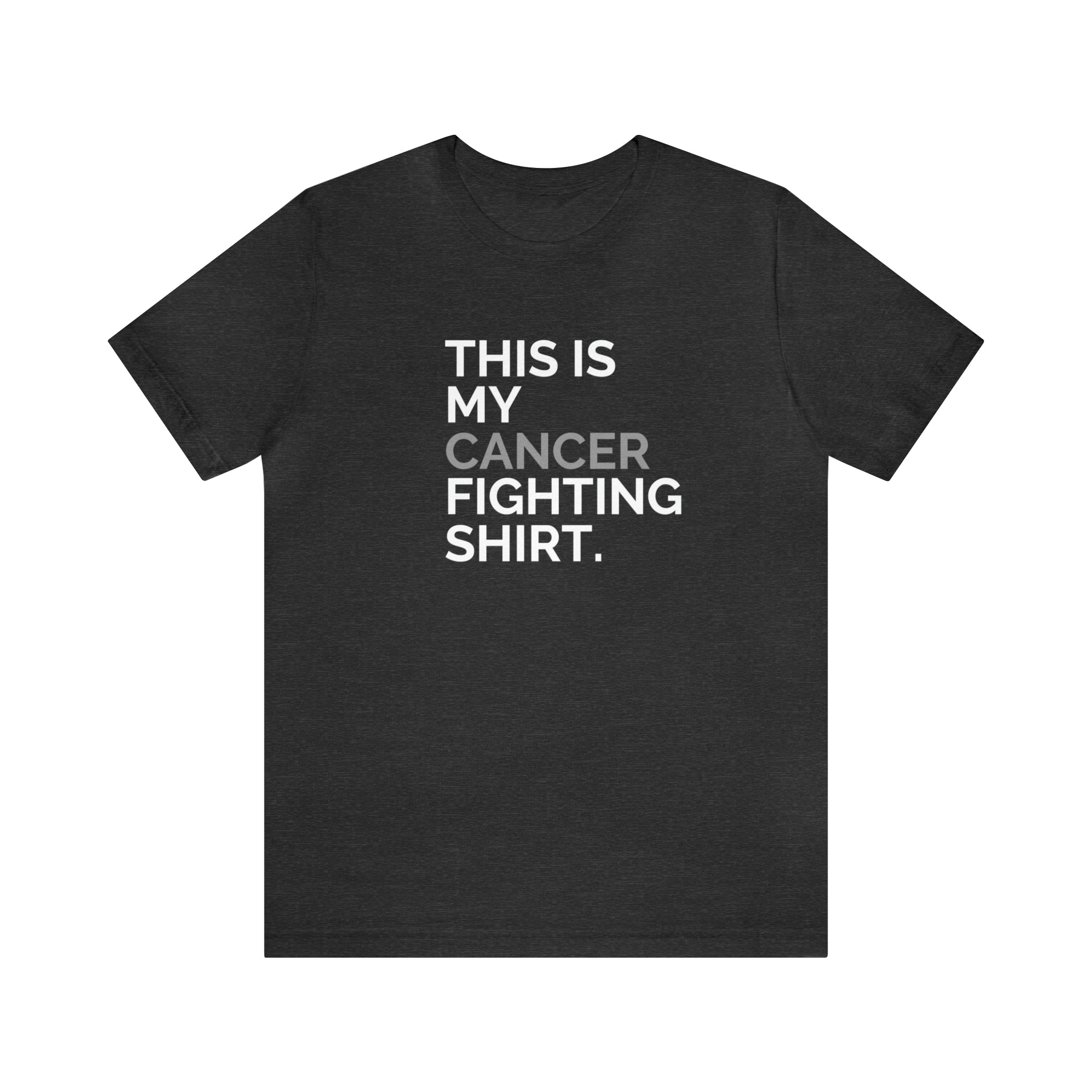 This is My Cancer Fighting Shirt Unisex Jersey Short Sleeve Tee - The Kindness Cause