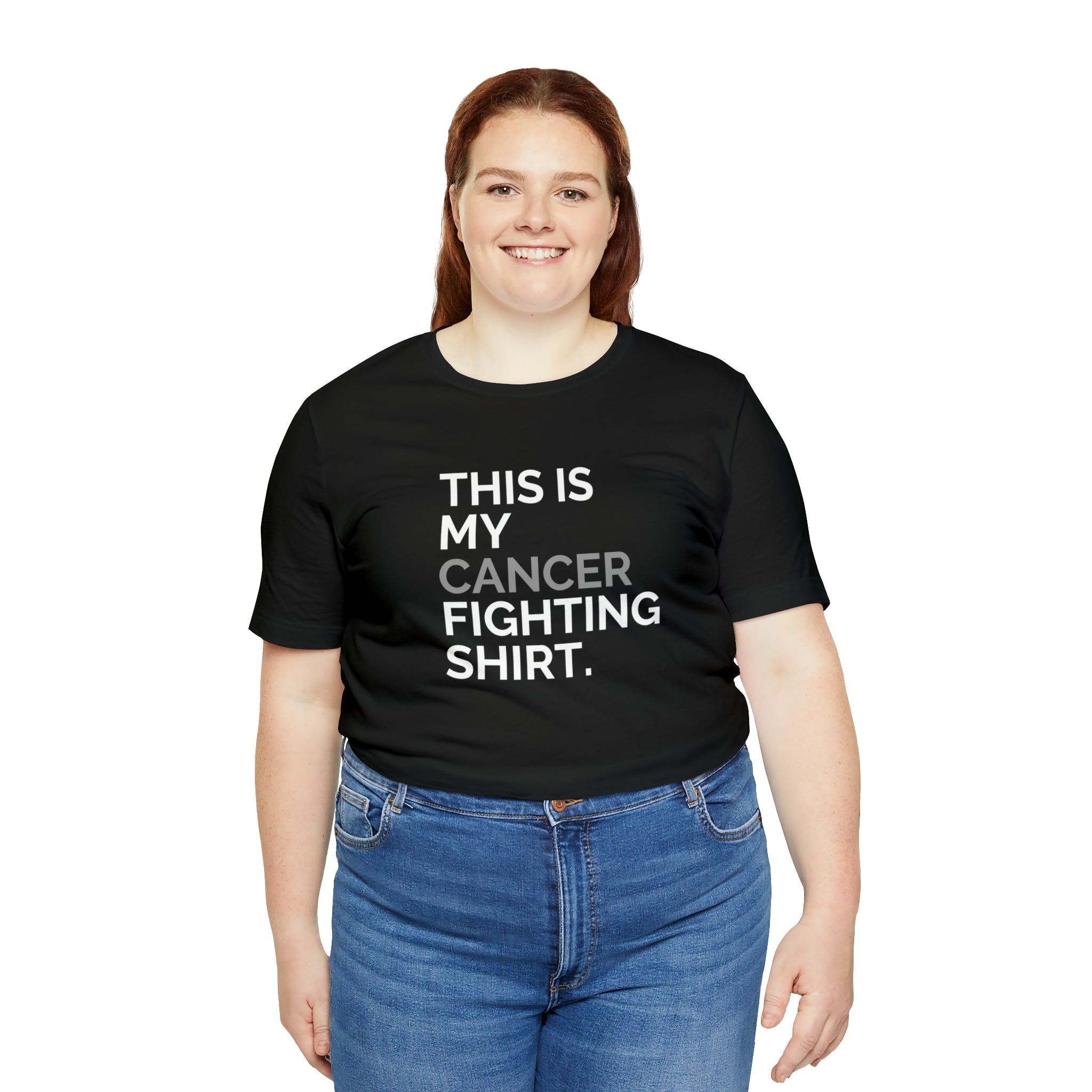 This is My Cancer Fighting Shirt Unisex Jersey Short Sleeve Tee - The Kindness Cause