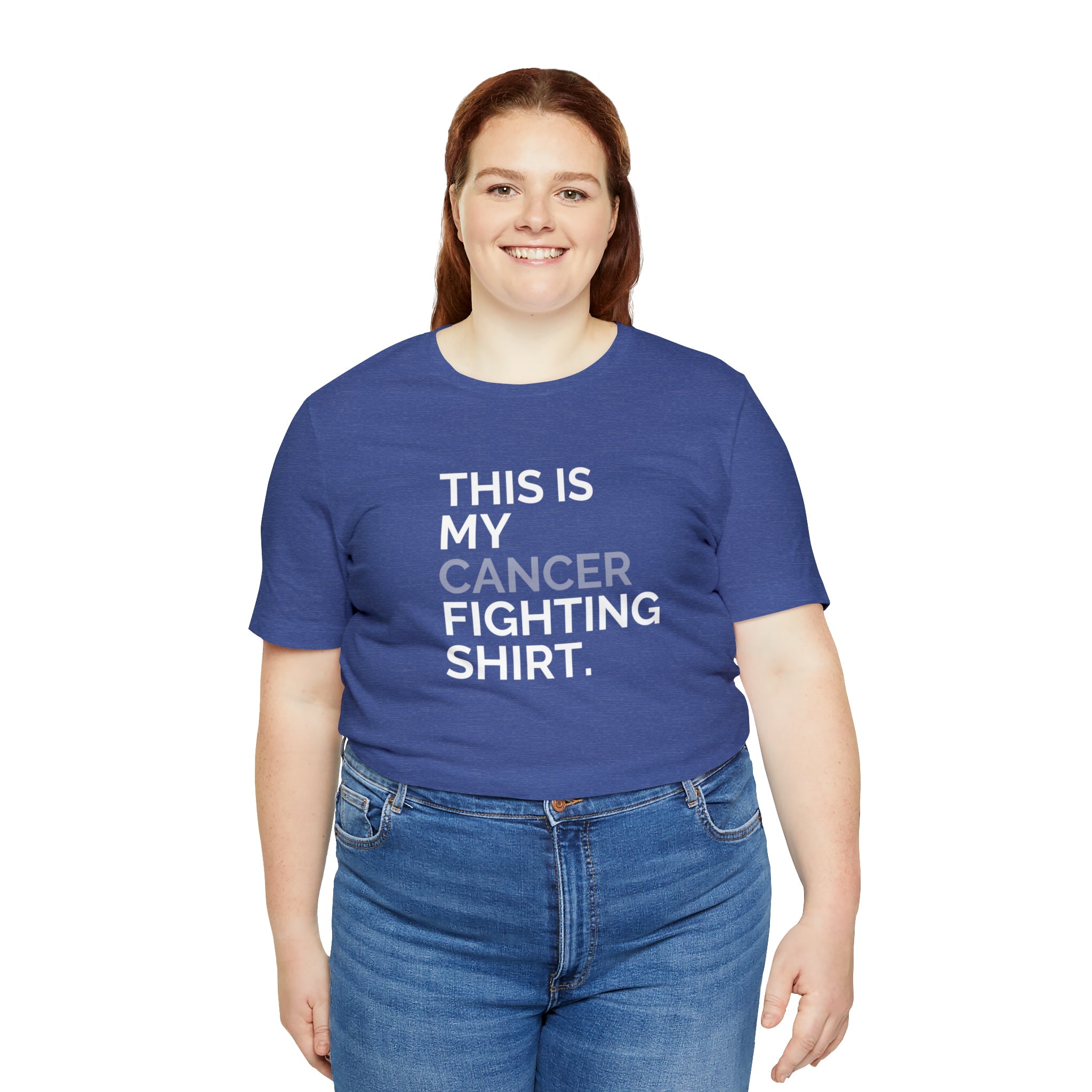 This is My Cancer Fighting Shirt Unisex Jersey Short Sleeve Tee - The Kindness Cause