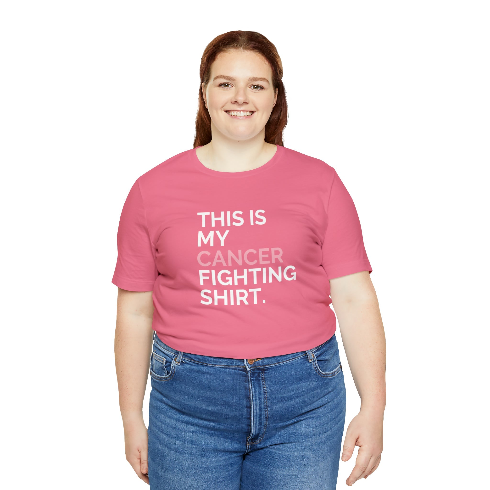 This is My Cancer Fighting Shirt Unisex Jersey Short Sleeve Tee - The Kindness Cause