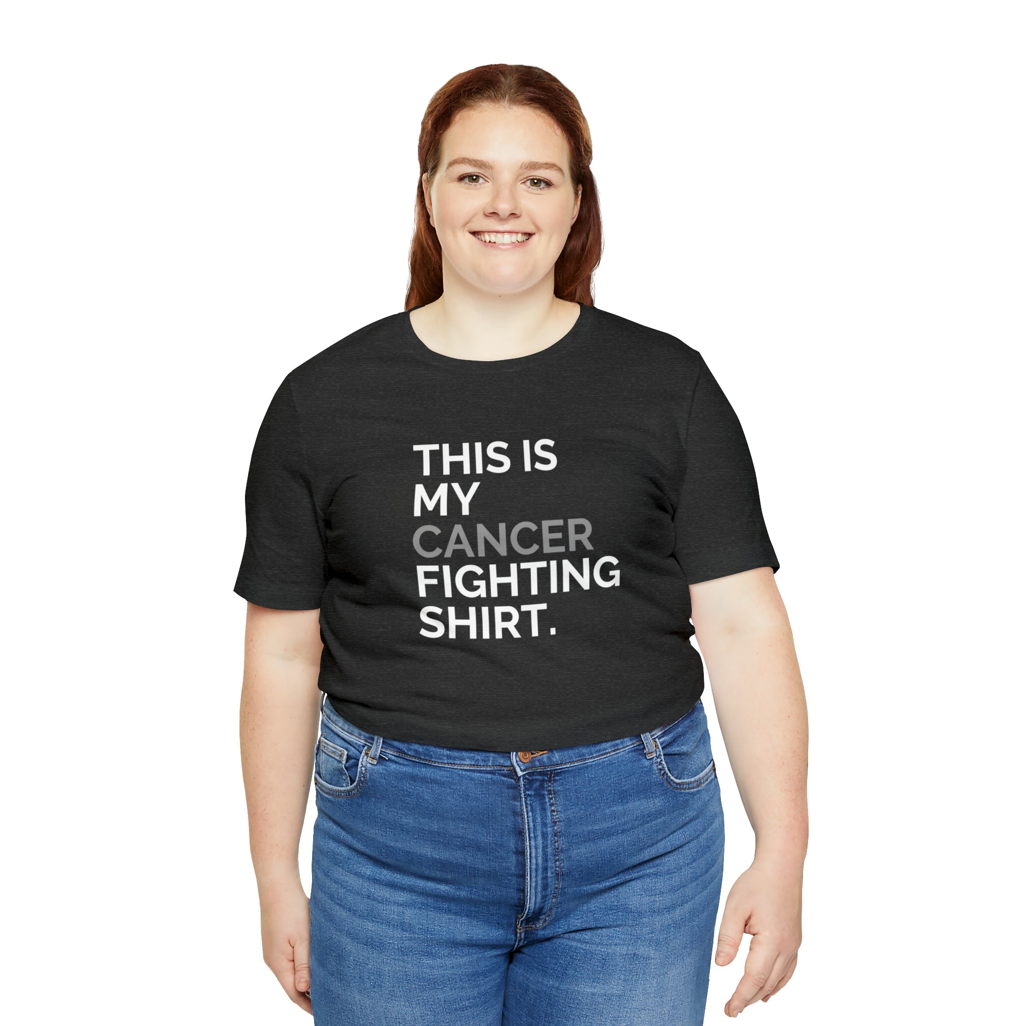 This is My Cancer Fighting Shirt Unisex Jersey Short Sleeve Tee - The Kindness Cause