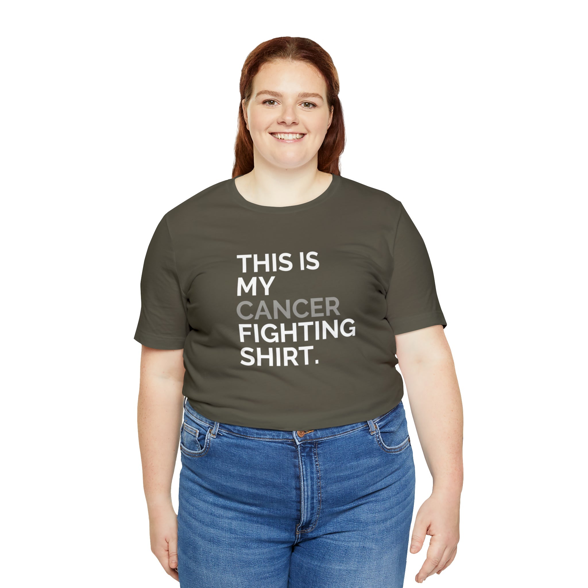 This is My Cancer Fighting Shirt Unisex Jersey Short Sleeve Tee - The Kindness Cause