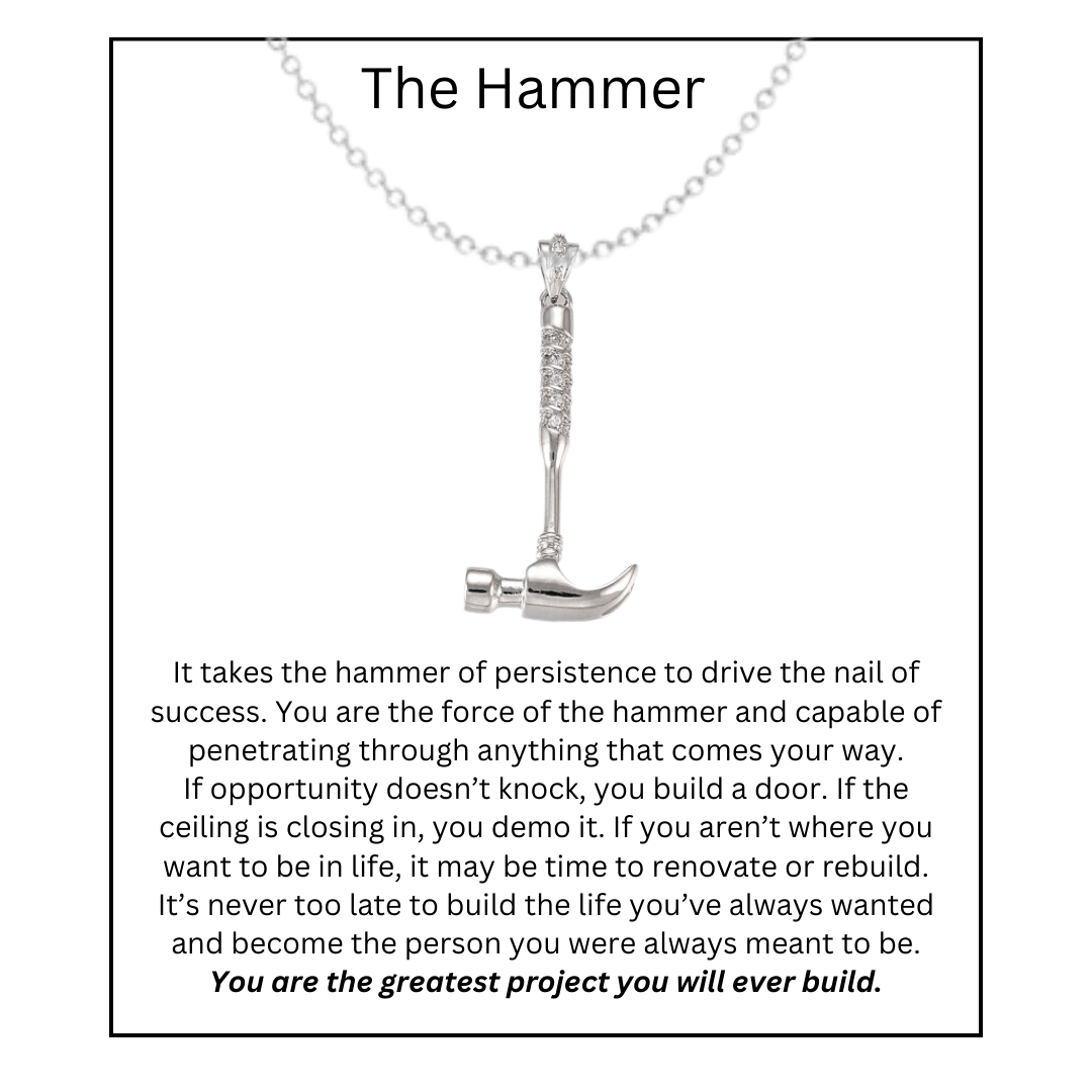 Tools For Success- The Hammer Necklace - The Kindness Cause