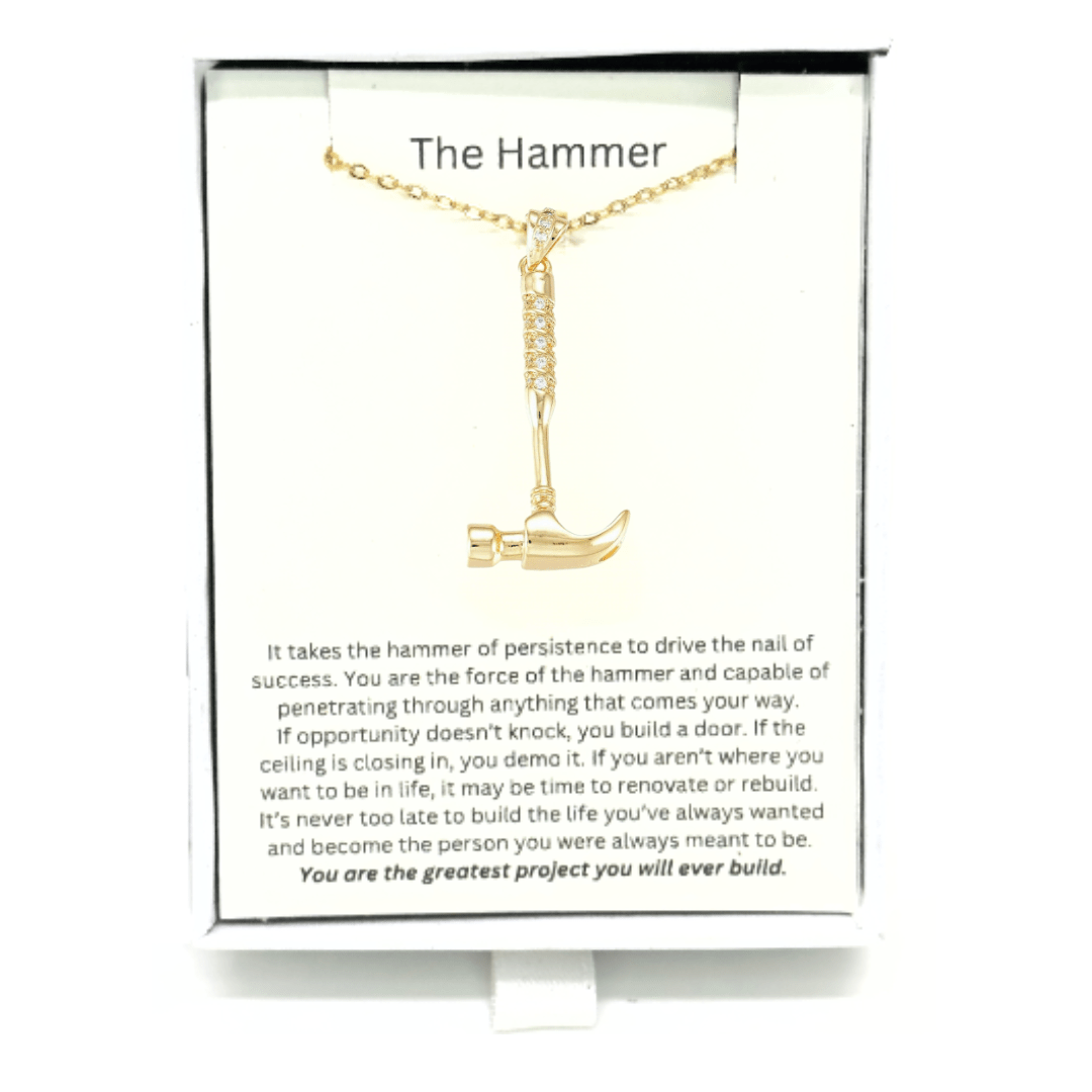 Tools For Success- The Hammer Necklace - The Kindness Cause