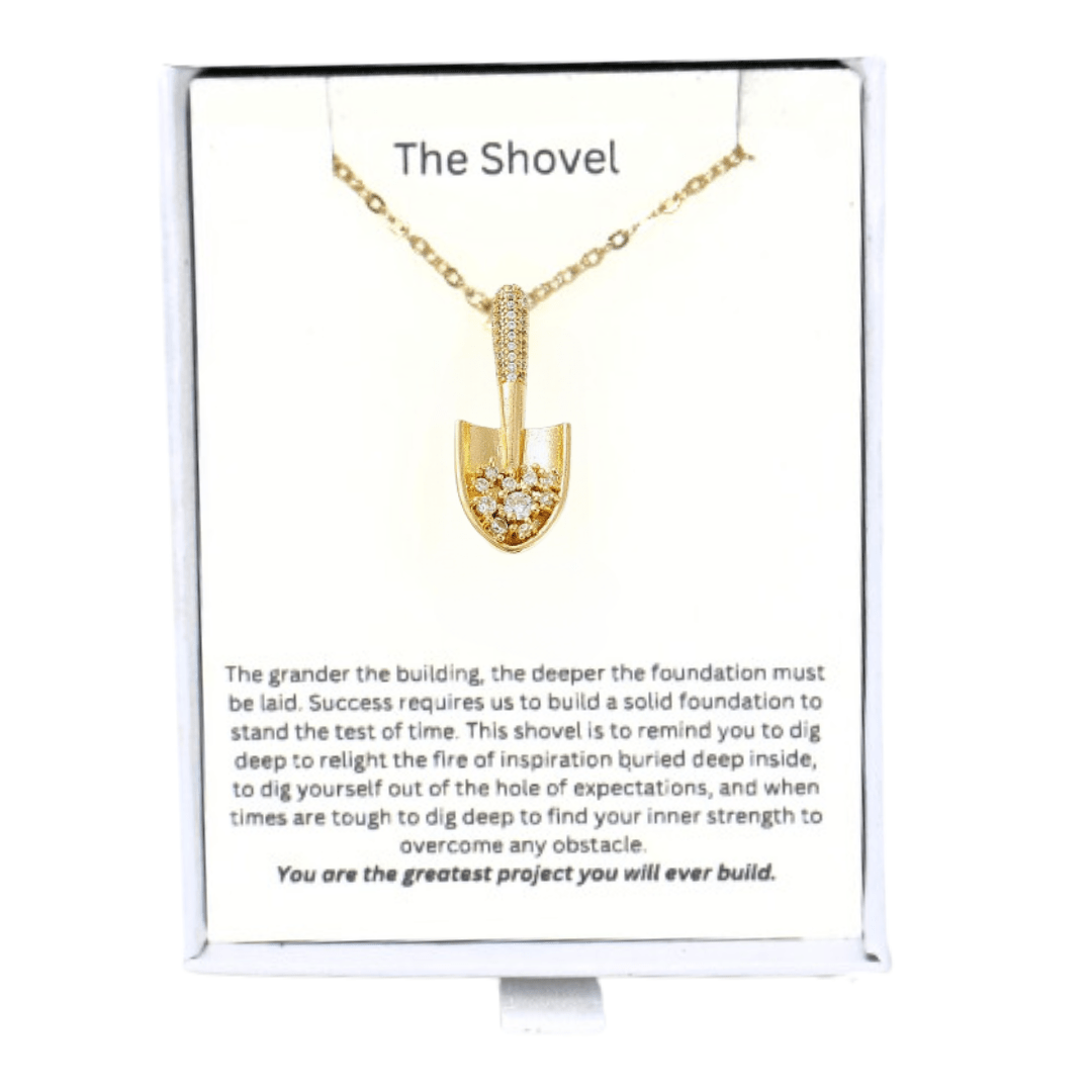 Tools For Success - The Shovel Necklace - The Kindness Cause