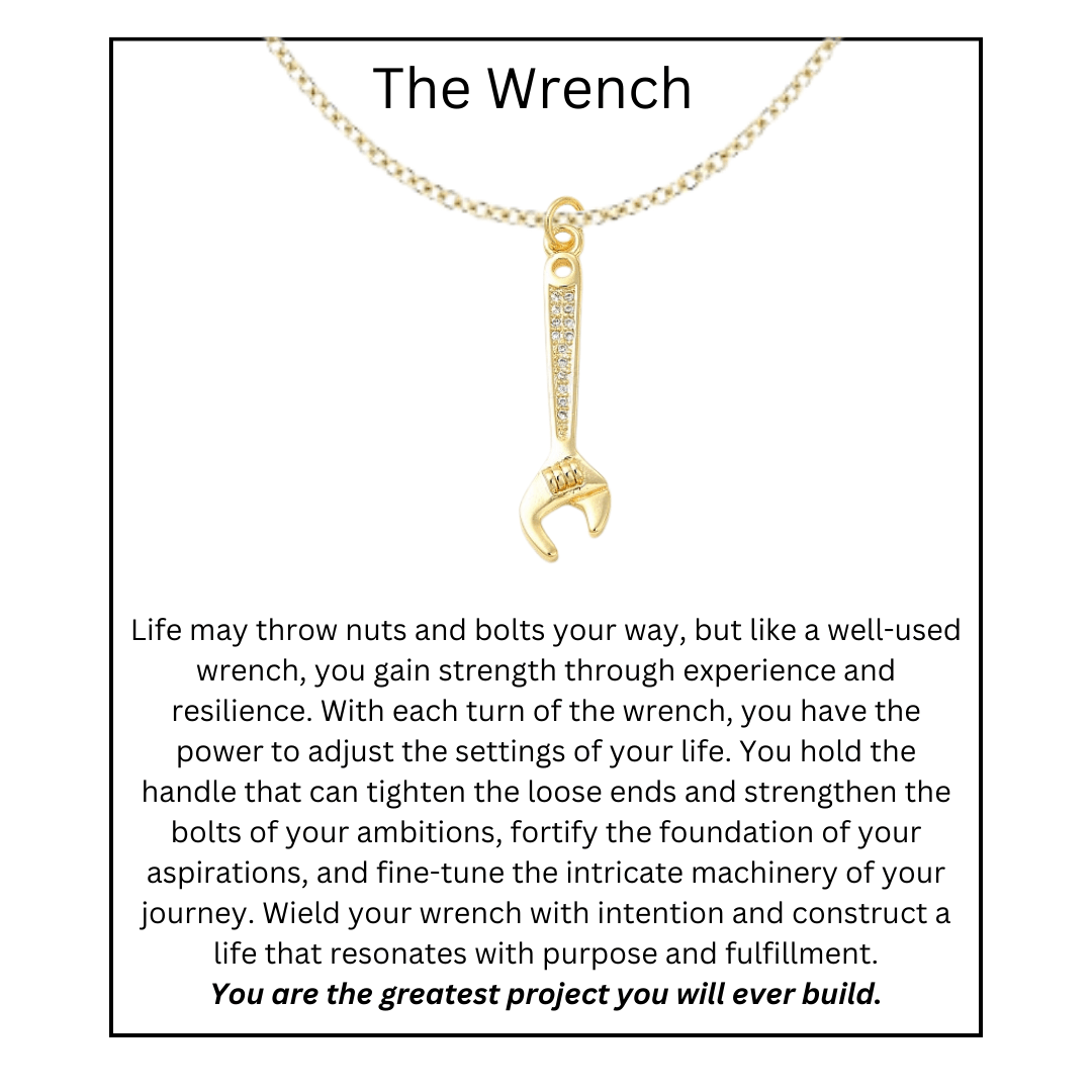 Tools For Success- The Wrench Necklace - The Kindness Cause